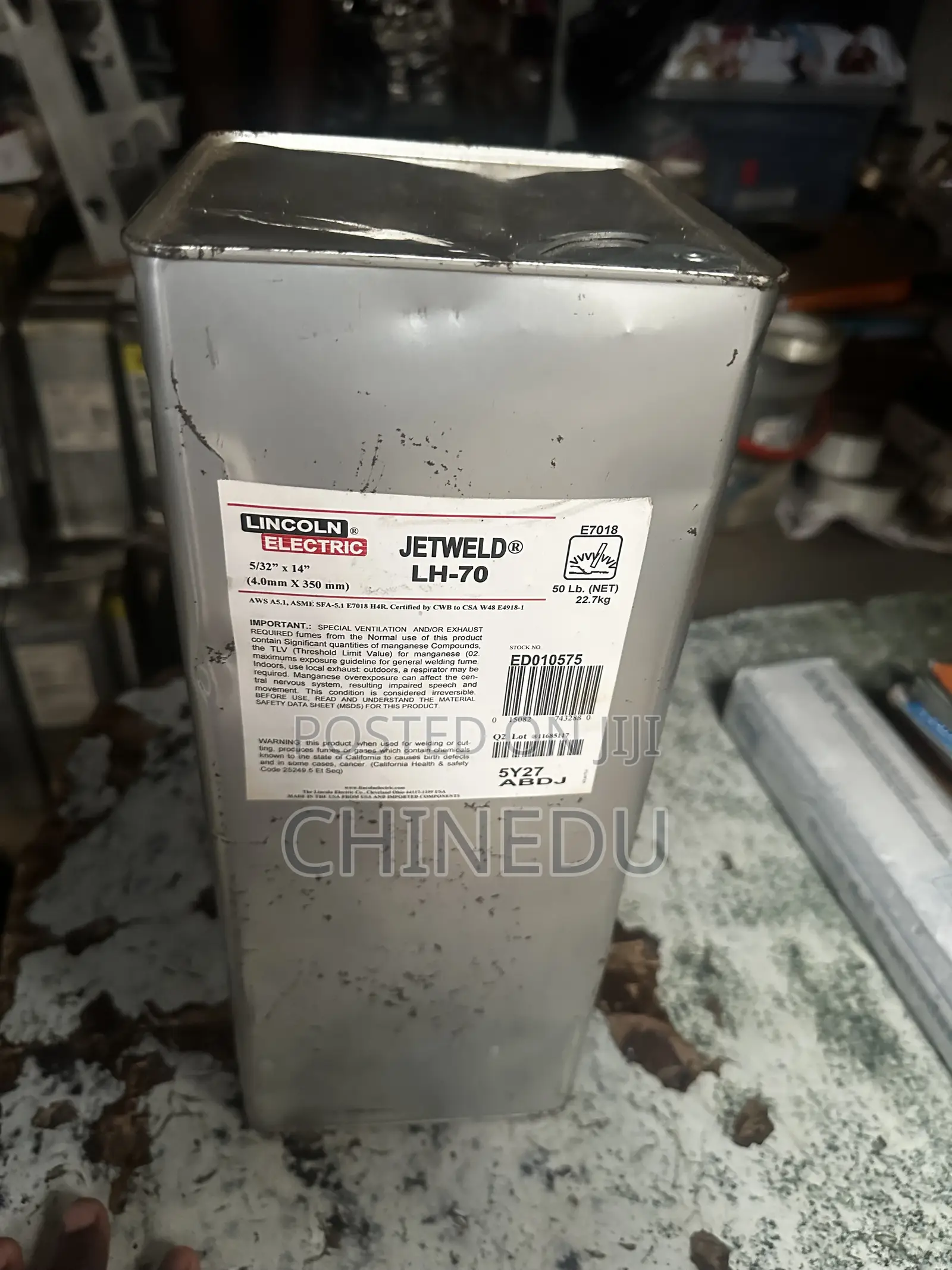 Lincoln Electric JETWELD LH-70 Welding Electrodes 4.0mm