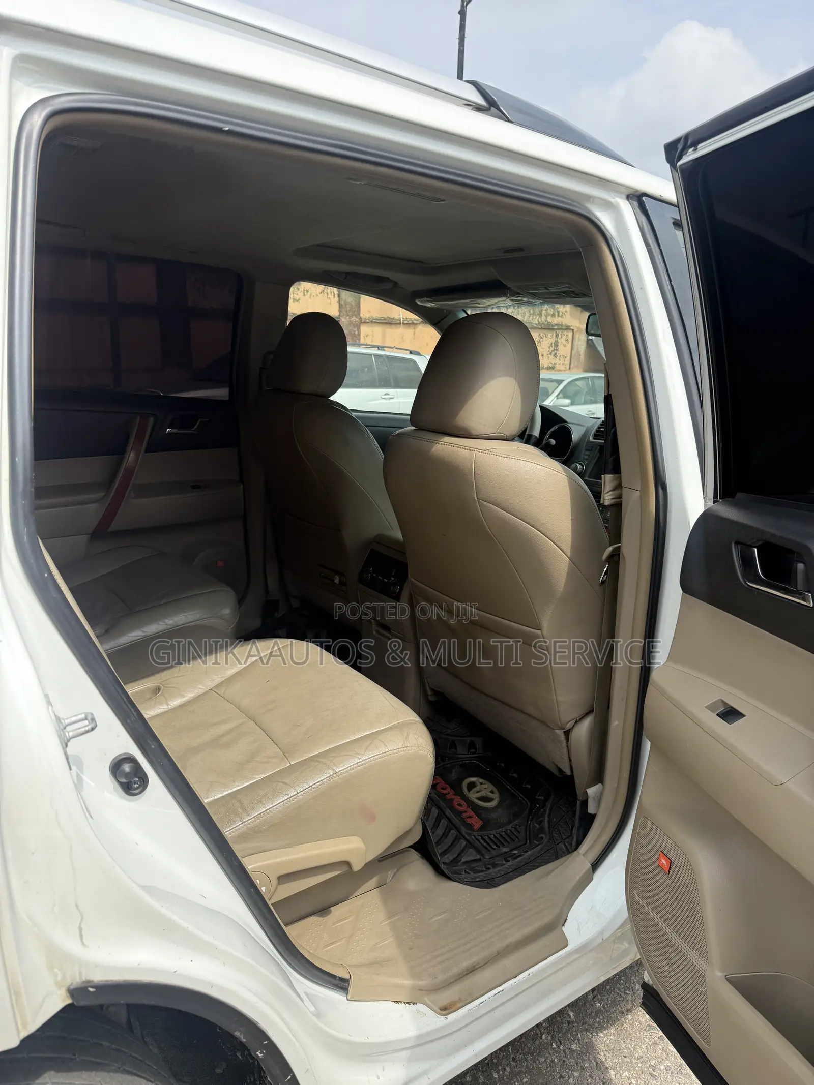 Toyota Highlander Limited 2008 White