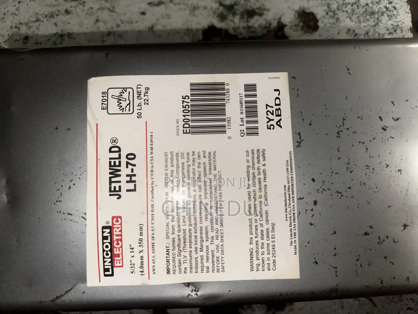 Lincoln Electric JETWELD LH-70 Welding Electrodes 4.0mm