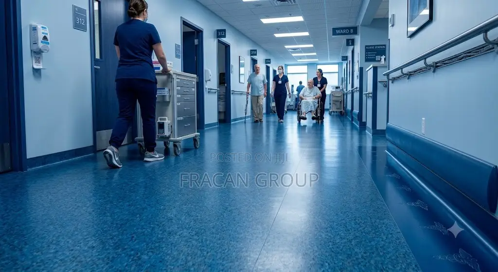 Vinyl Carpets for Hospitals.