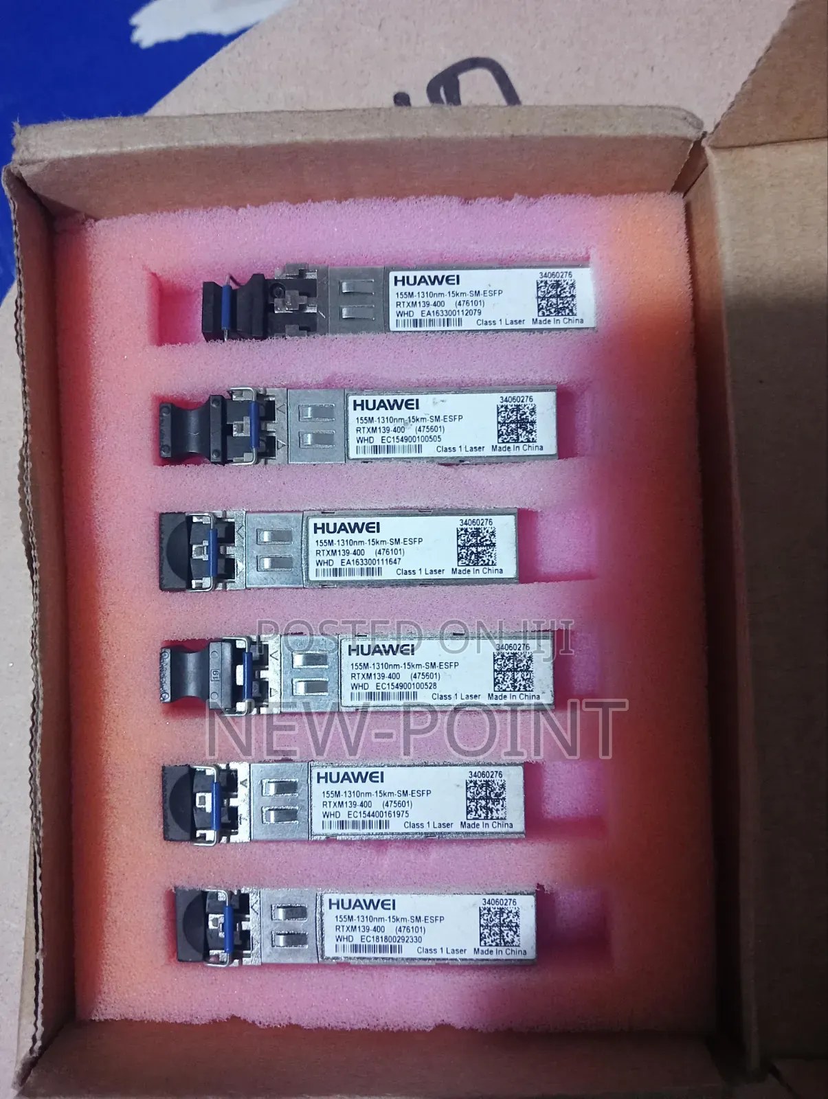 Huawei 1GSFP Optical Transceiver Module – 1310nm 15km Single Mode ESFP
