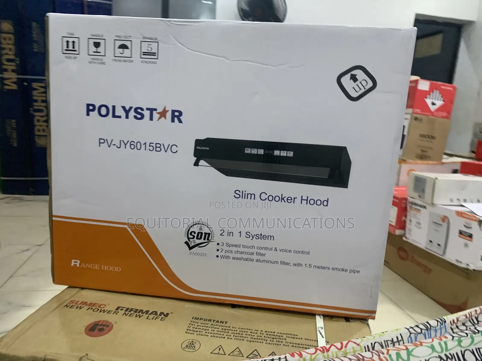 Polystar PV-JY6015BVC Cooker Hood Review: Powerful Ventilation
