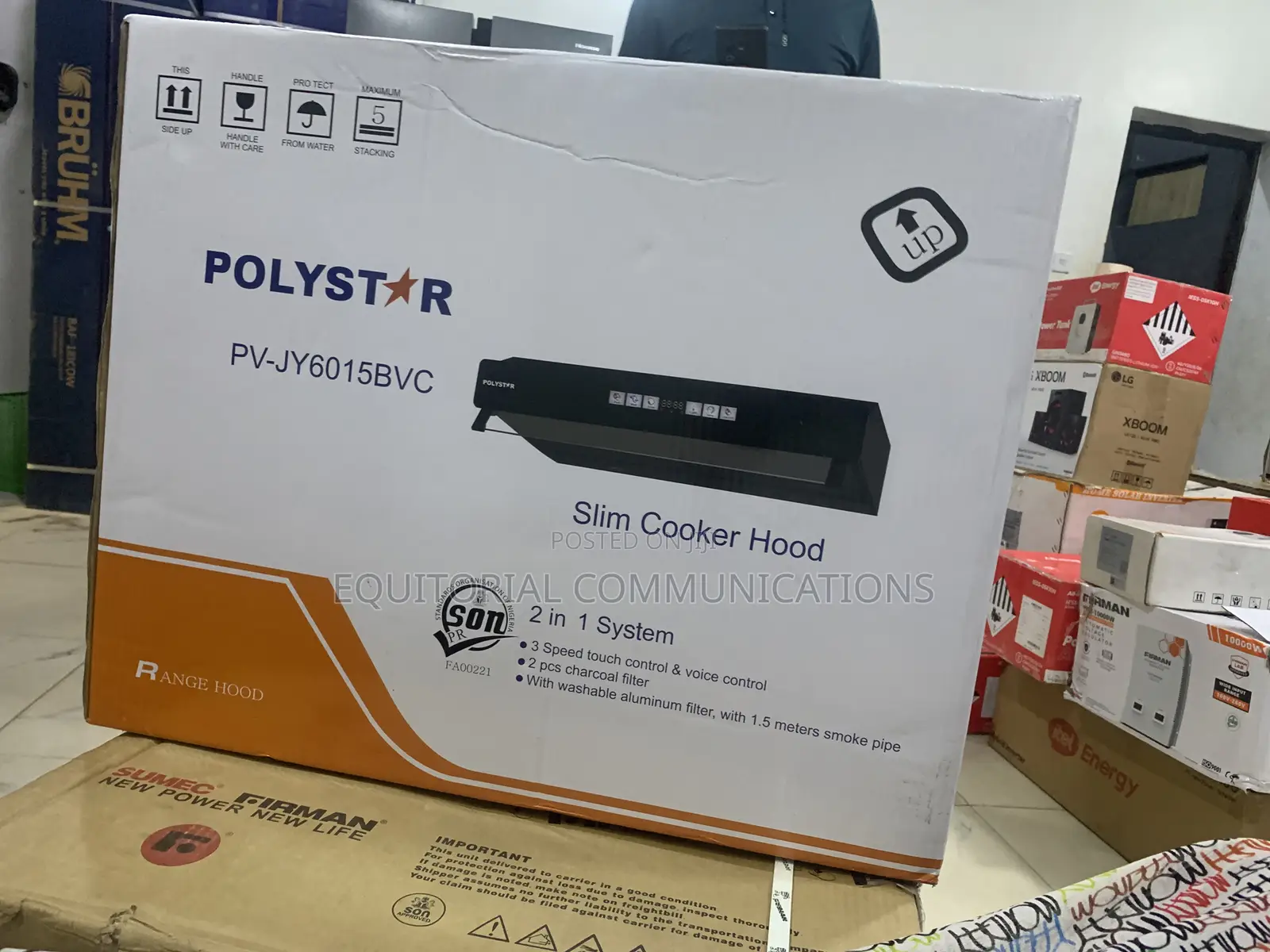 Polystar PV-JY6015BVC Cooker Hood Review: Powerful Ventilation