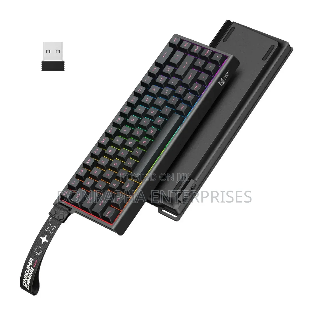 ONIKUMA G83 RGB Wireless Mechanical Gaming Keyboard 83 Keys