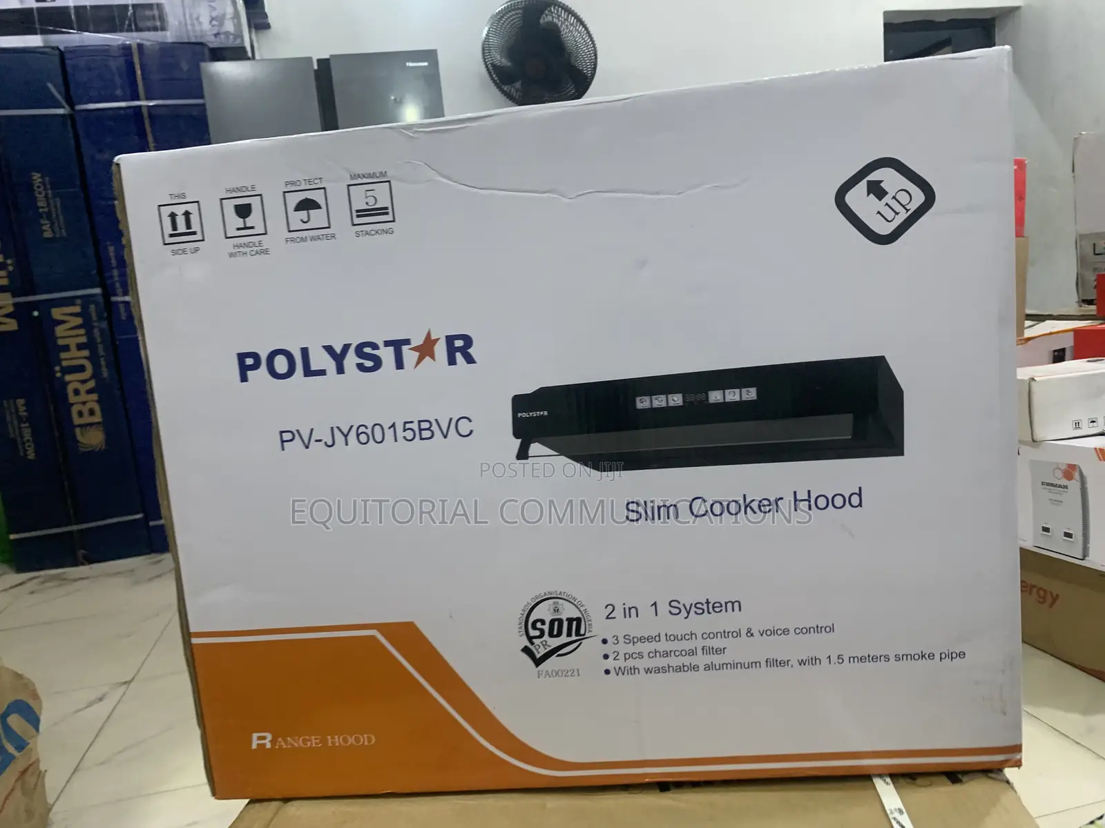 Polystar PV-JY6015BVC : The Best Ventilation for Everyday Cooking