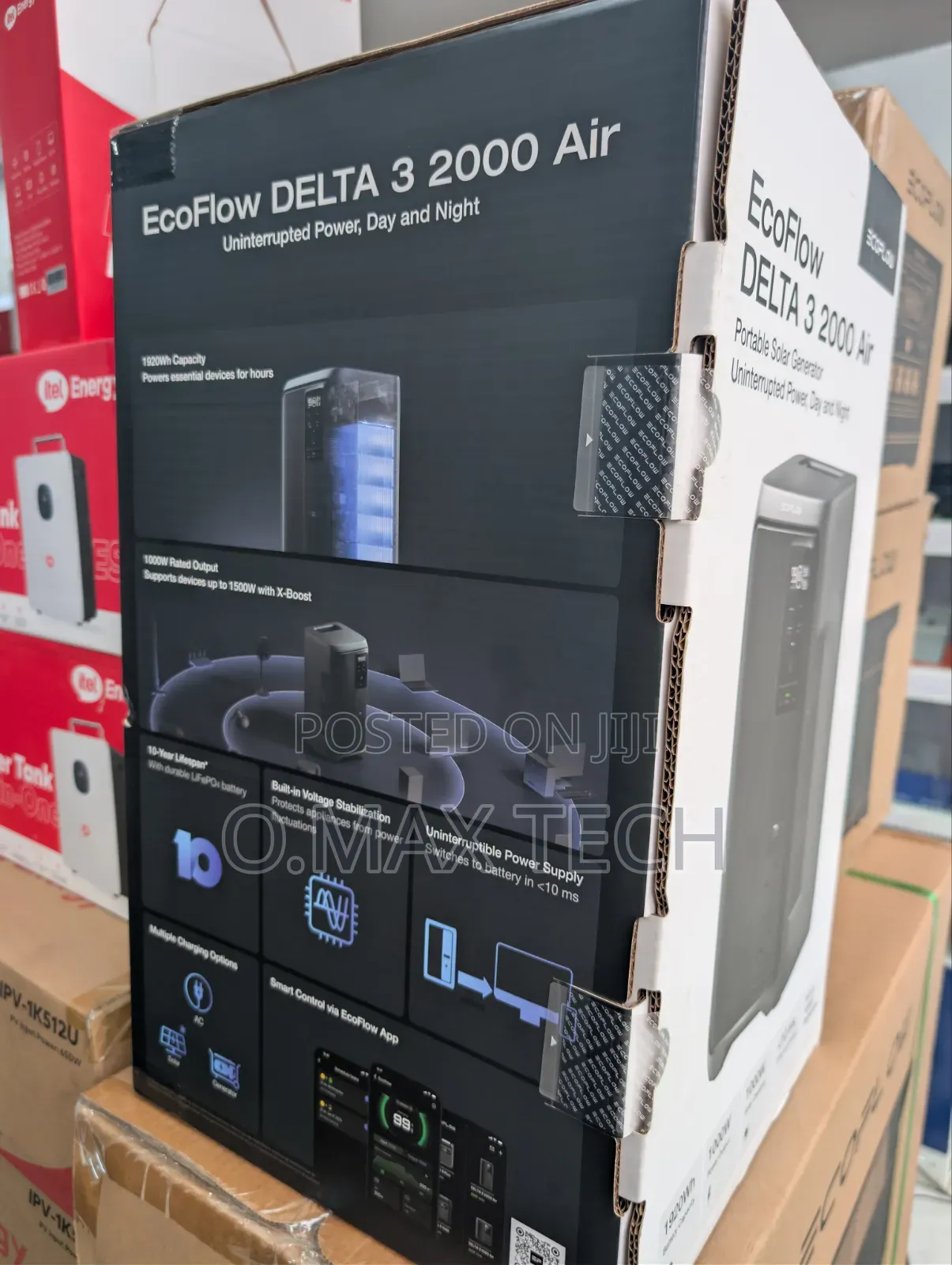 ECOFLOW DELTA 3 2000 Air Portable Power Station