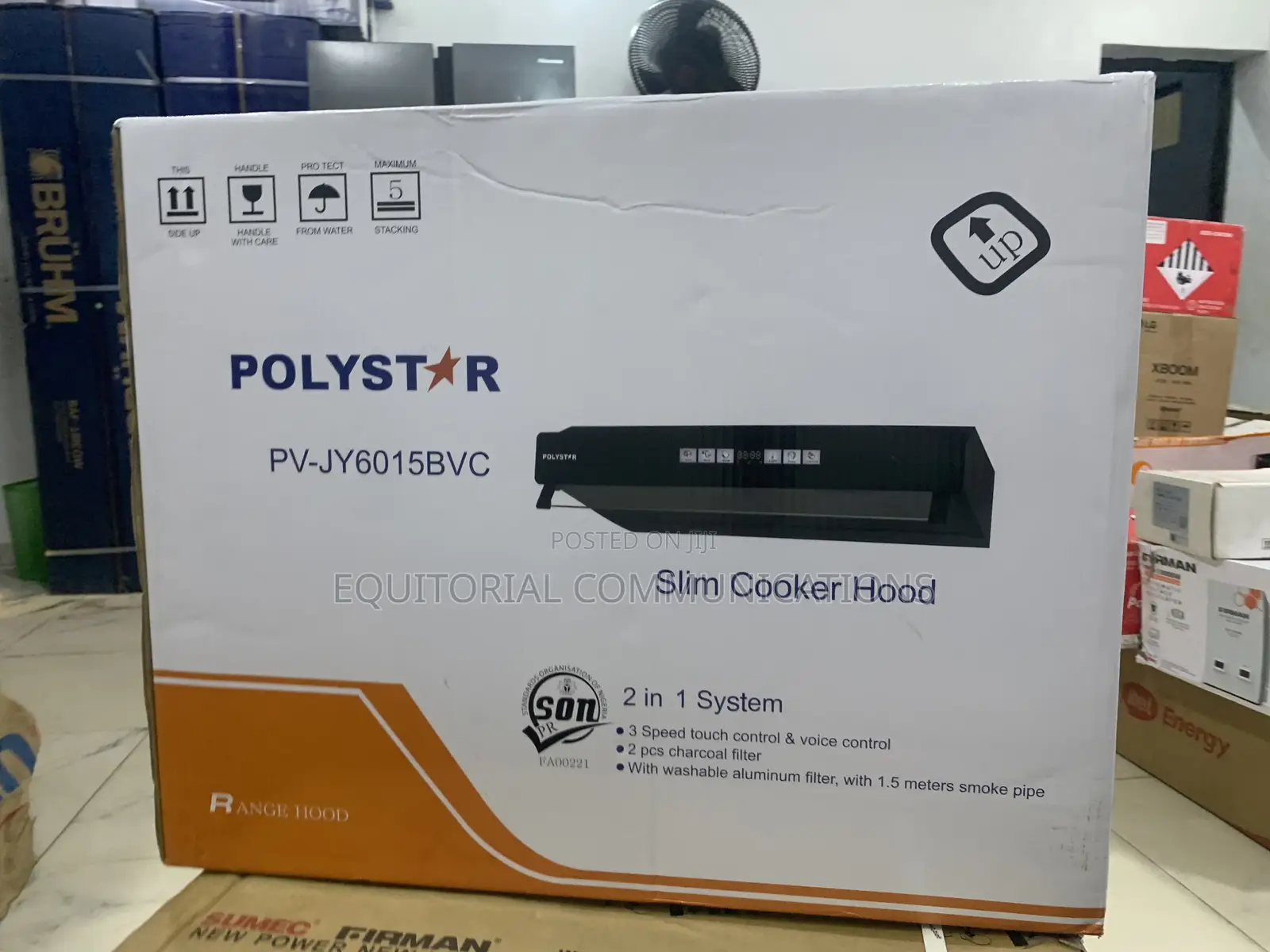 Polystar PV-JY6015BVC Rangehood With Features That Make It Stand Out