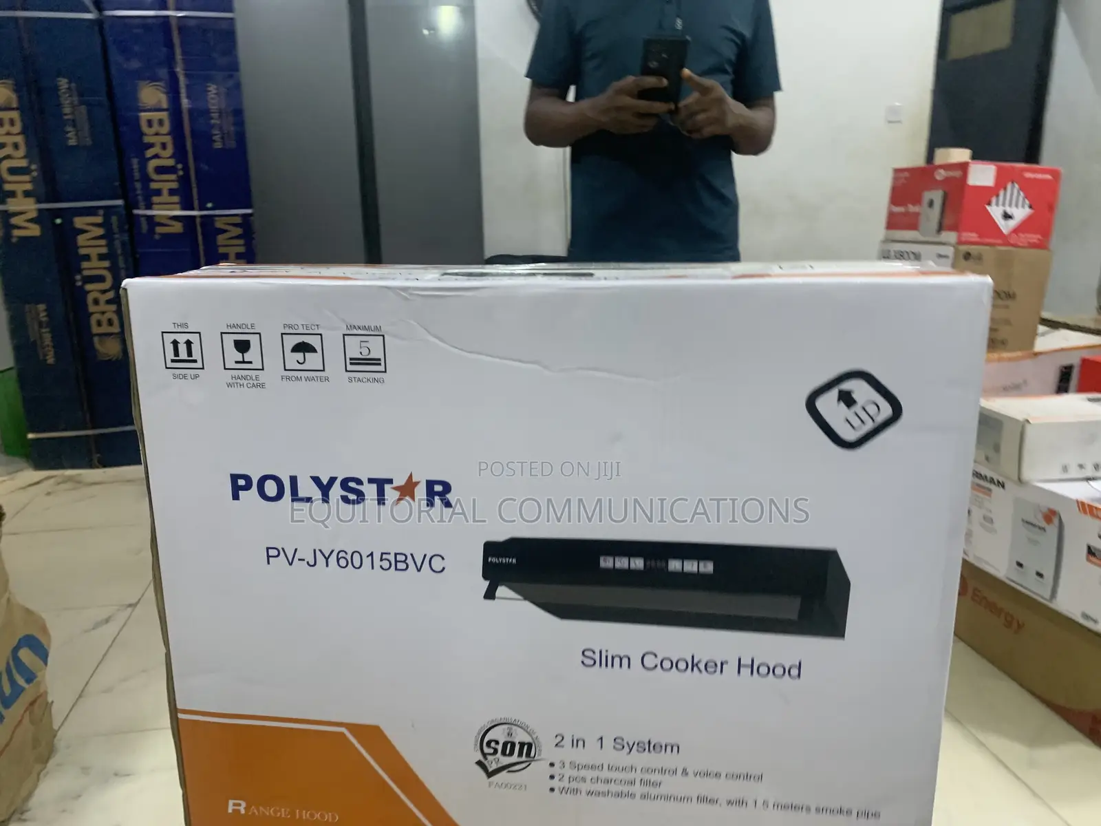 Polystar PV-JY6015BVC Rangehood With Features That Make It Stand Out