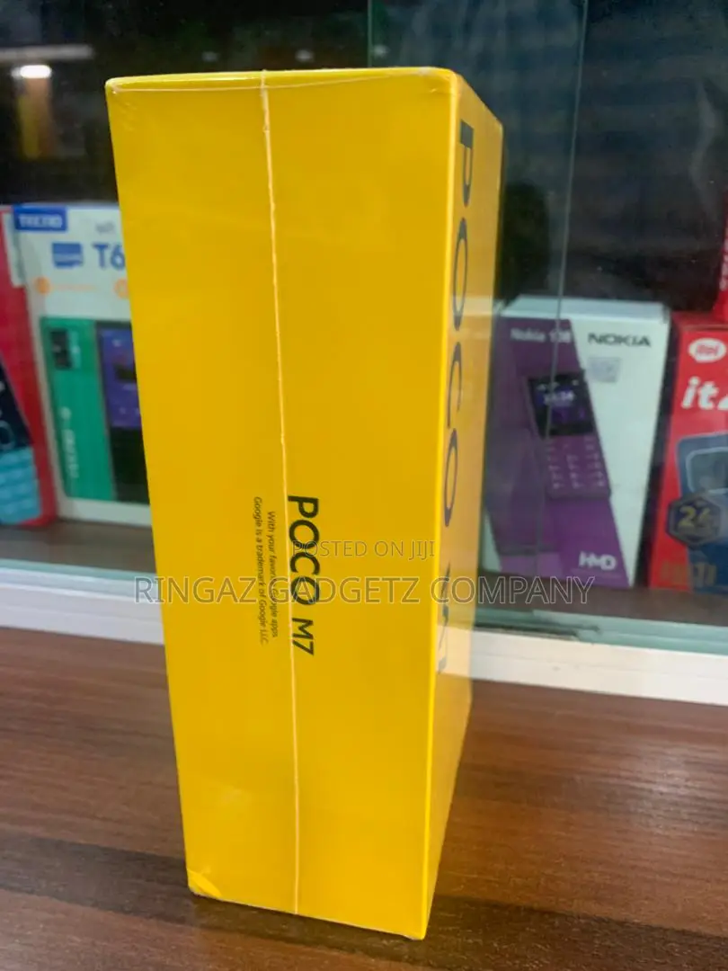New Xiaomi Poco M7 128 GB Black