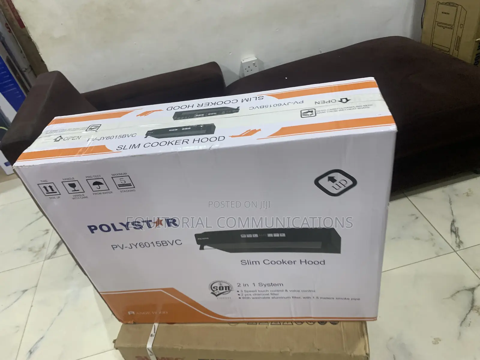 Polystar PV-JY6015BVC : A Reliable Cooker Hood for Every Home