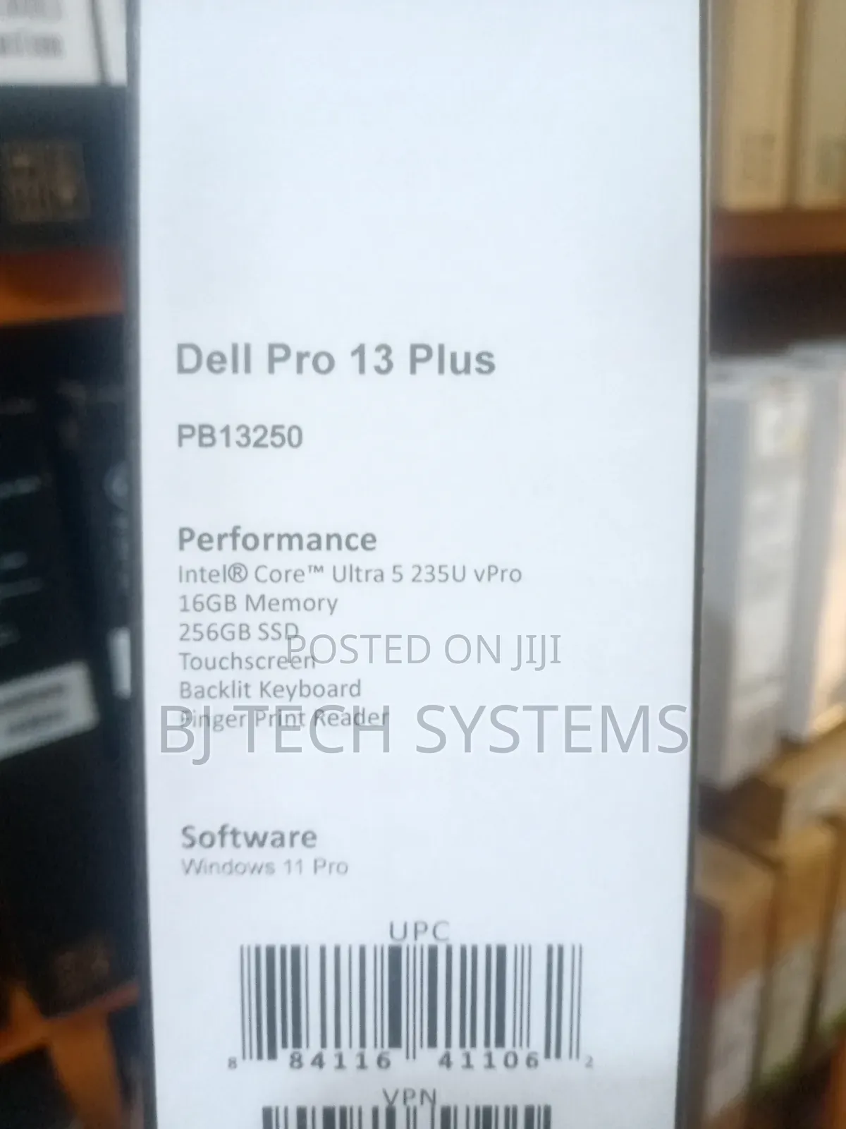 New Laptop Dell Pro 13 16GB Intel Core Ultra 5 SSD 256GB