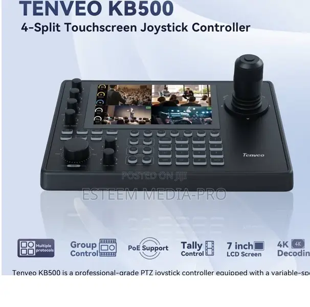 Tenveo (Tevo-Kb500) Ndi|Hx Camera Joystick Controller