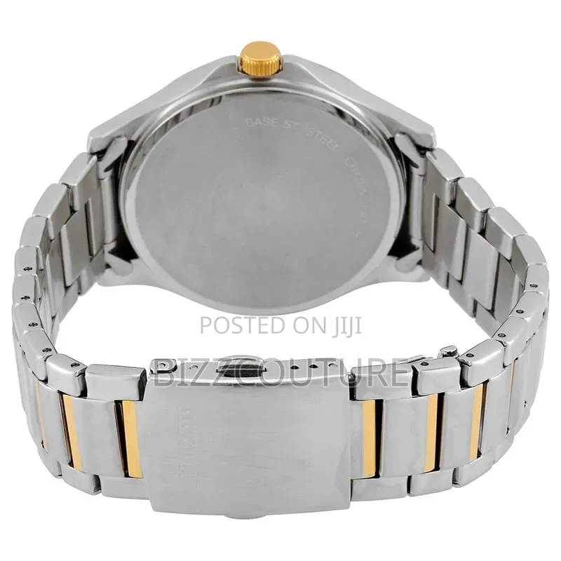 ORIGINAL Citizen Two-Tone Black Dial Watch 100% Authentic Guaranteed
