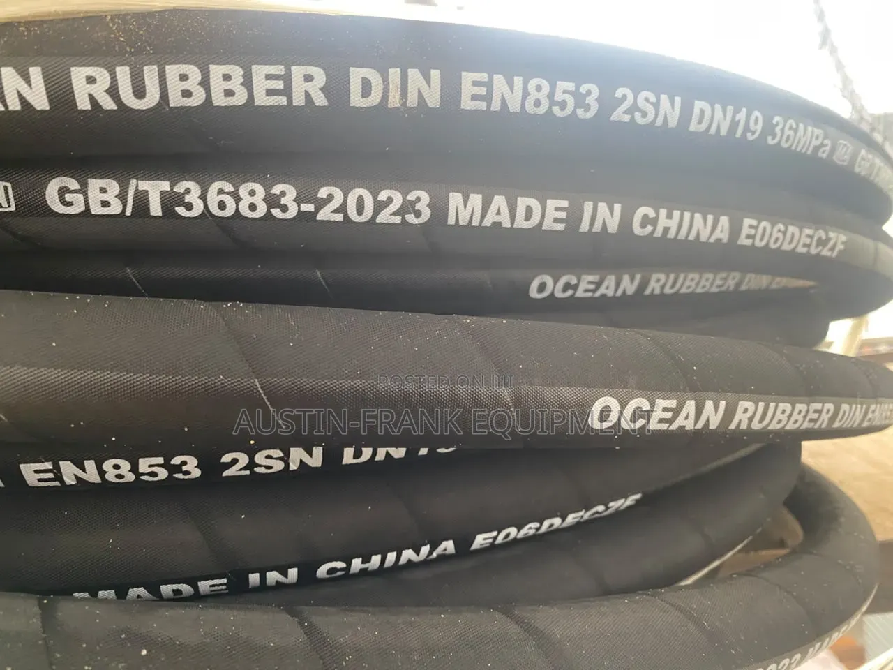 Large Rolls of Industrial, PVC-coated Flexible Hoses