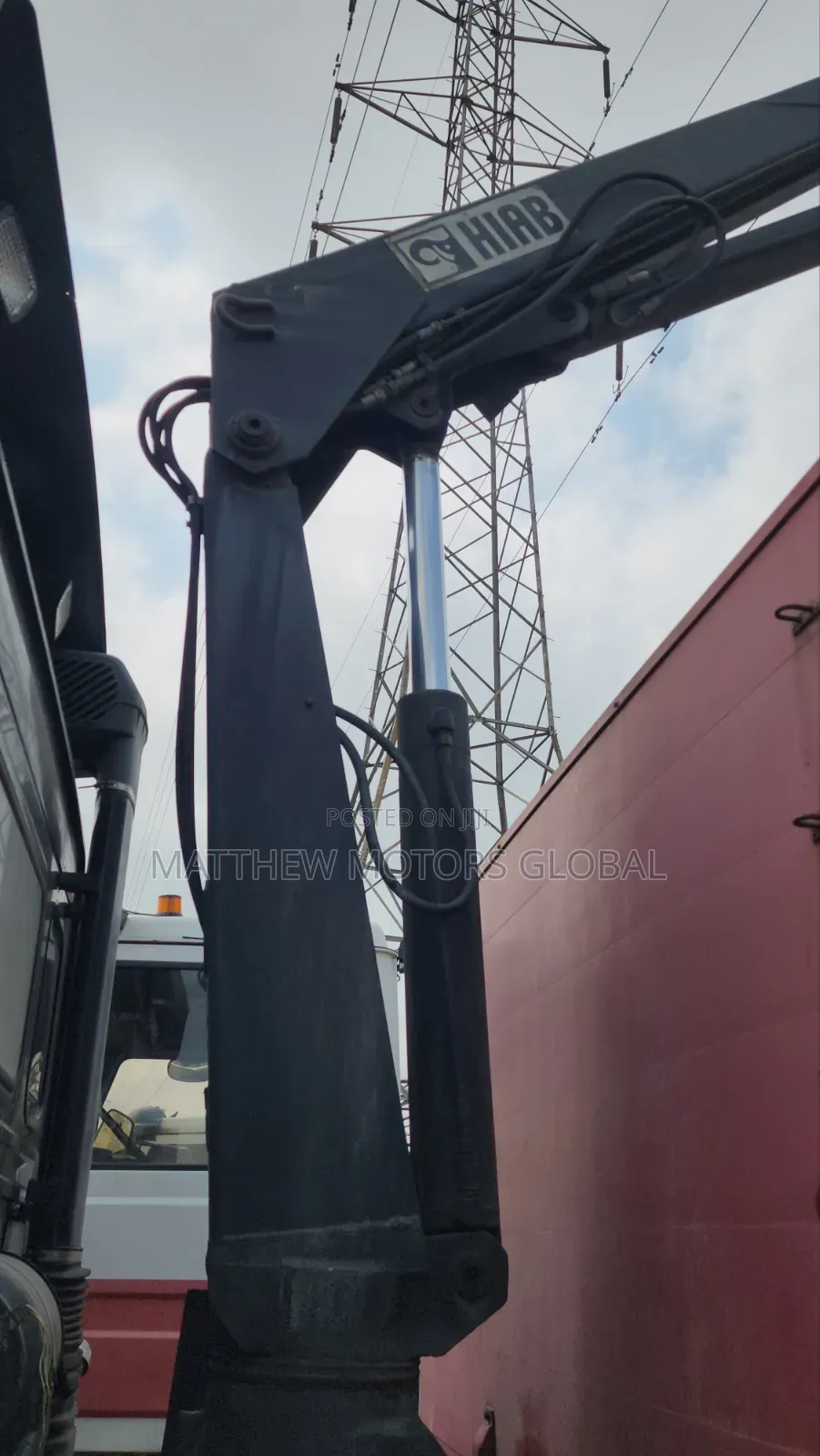 Super Clean Foreign Used Volvo FL7 Truck With 3tons Hiab