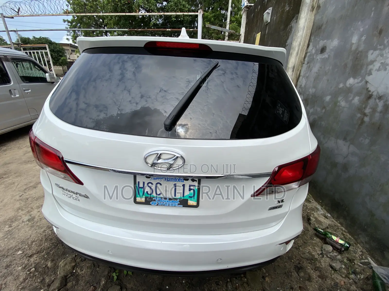 Hyundai Santa Fe Limited AWD 2017 White