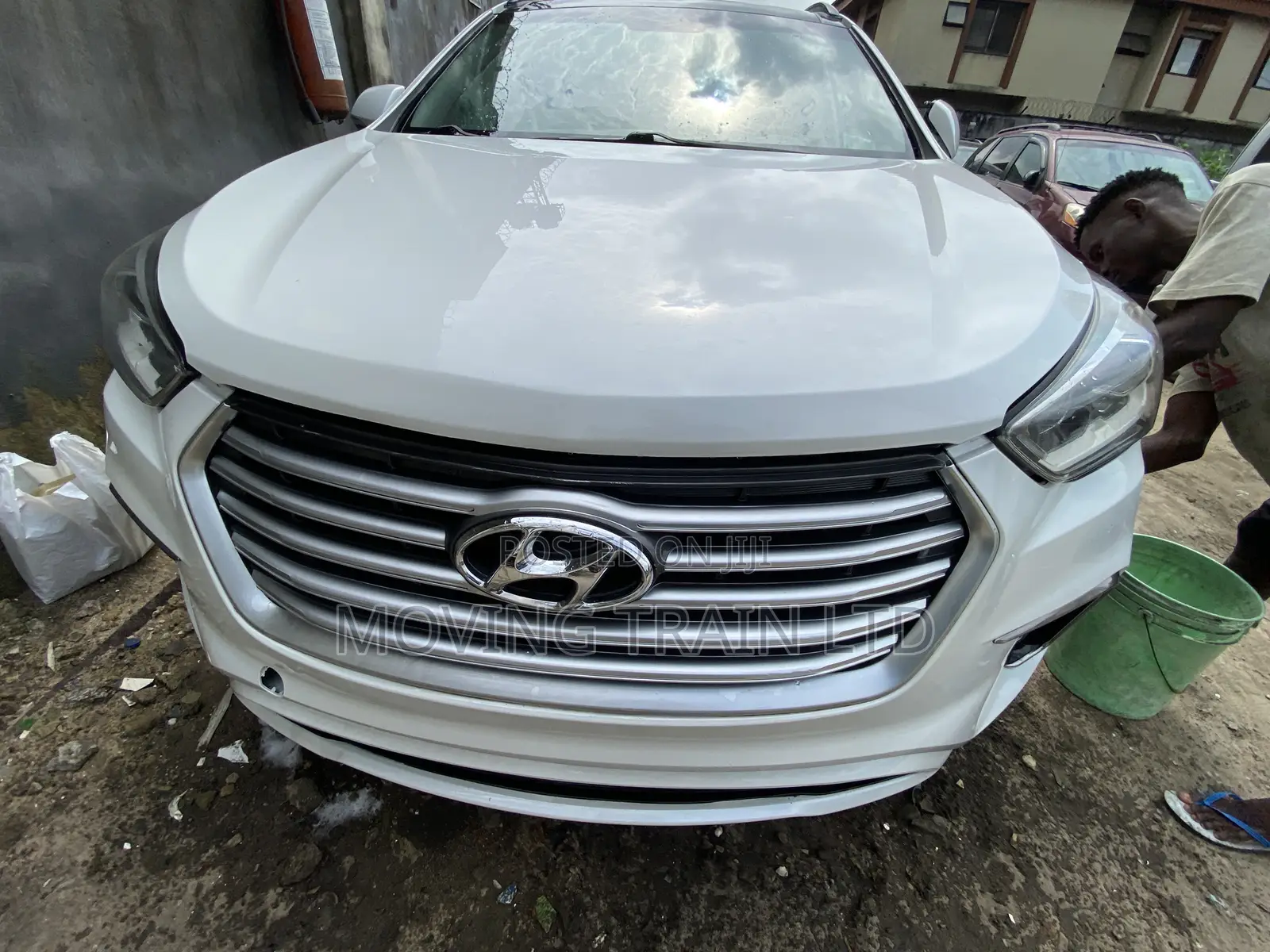 Hyundai Santa Fe Limited AWD 2017 White