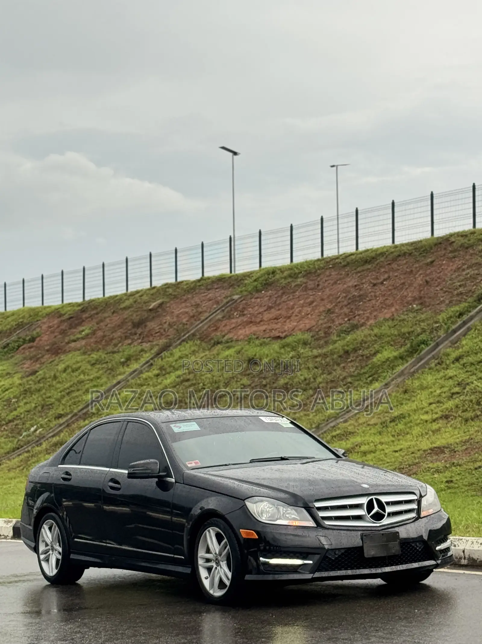 Mercedes-Benz C300 Sport 4Matic Sedan AWD (3.5L 6cyl 7A) 2013 Black