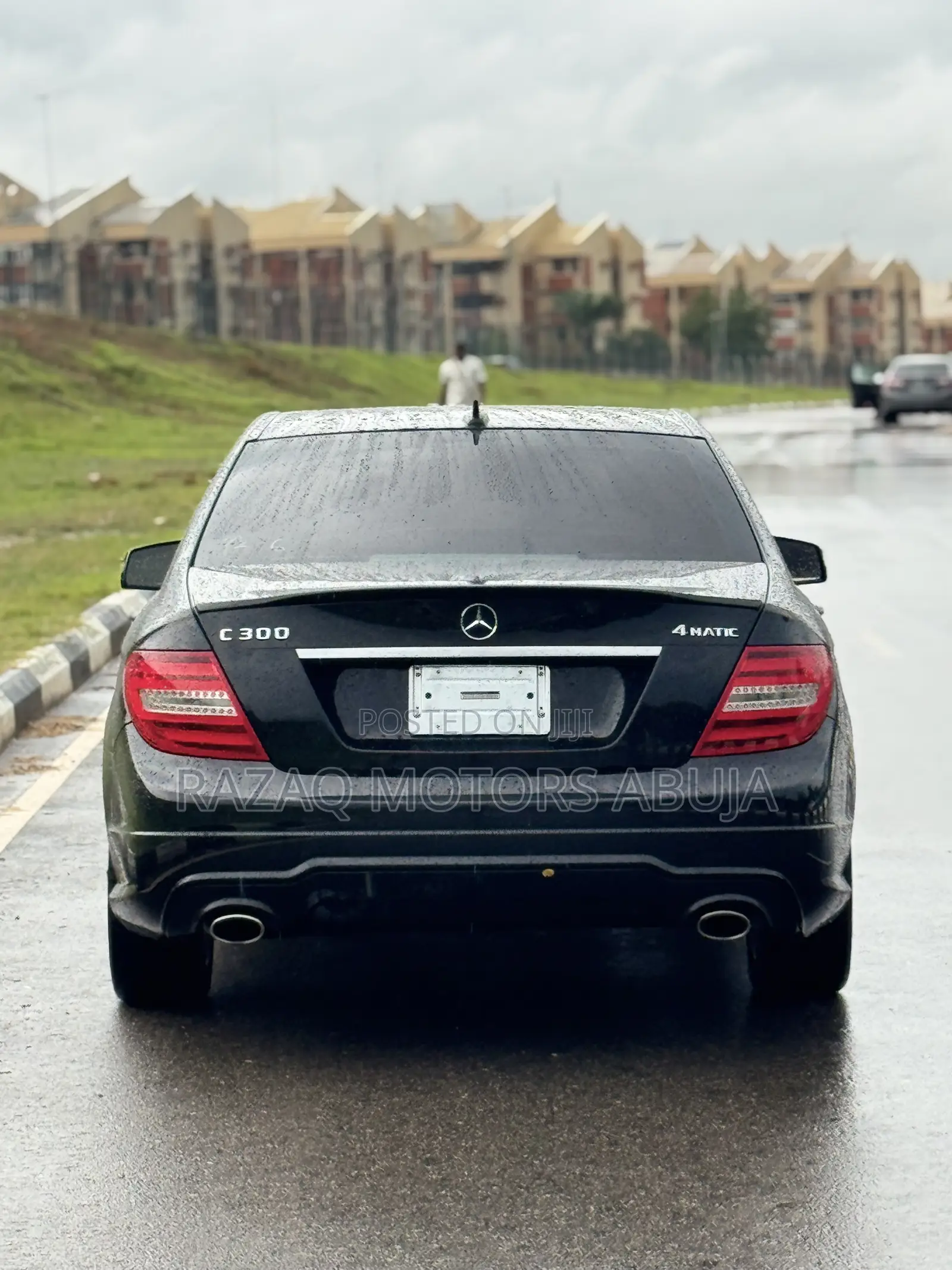 Mercedes-Benz C300 Sport 4Matic Sedan AWD (3.5L 6cyl 7A) 2013 Black