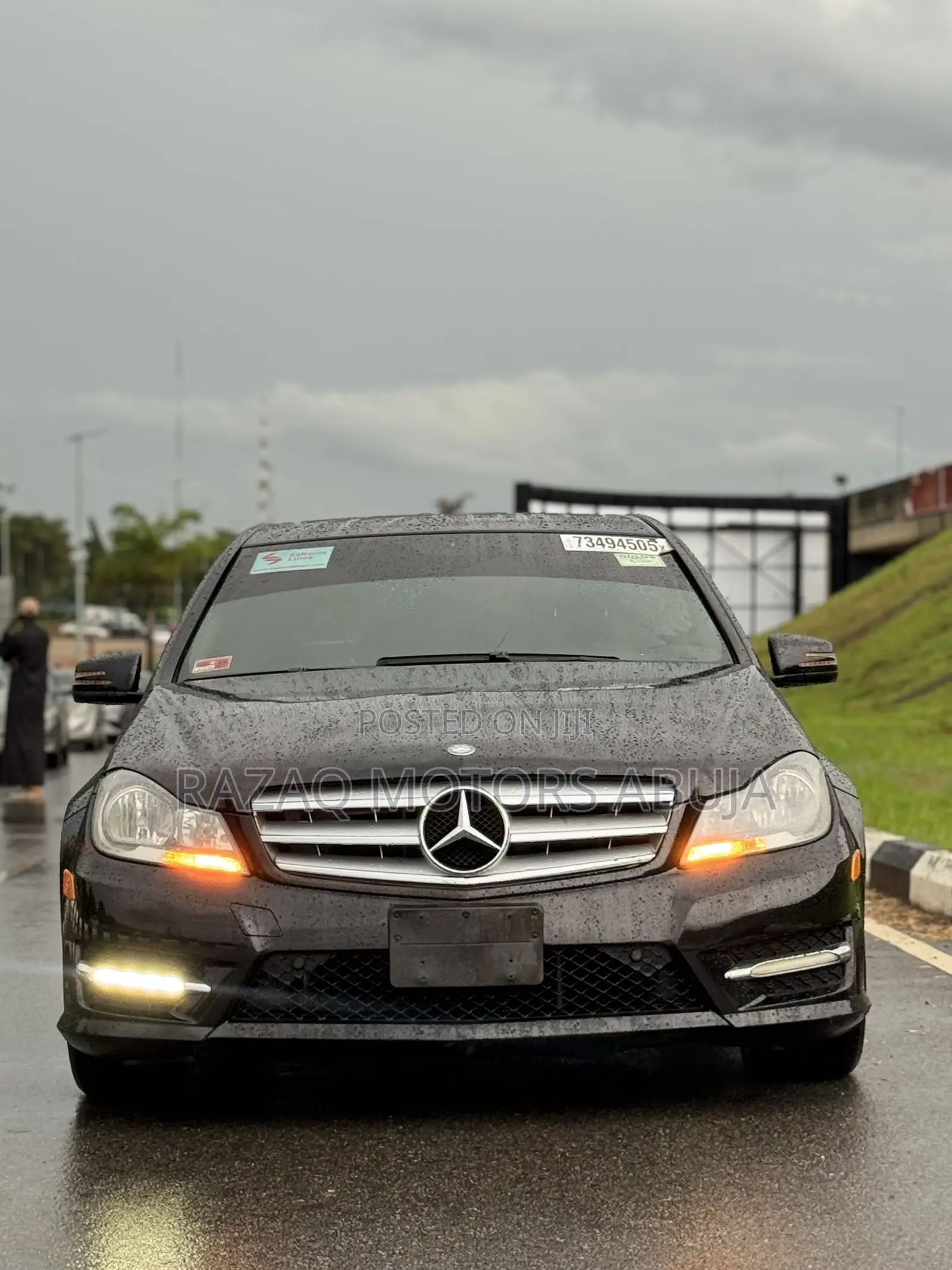 Mercedes-Benz C300 Sport 4Matic Sedan AWD (3.5L 6cyl 7A) 2013 Black
