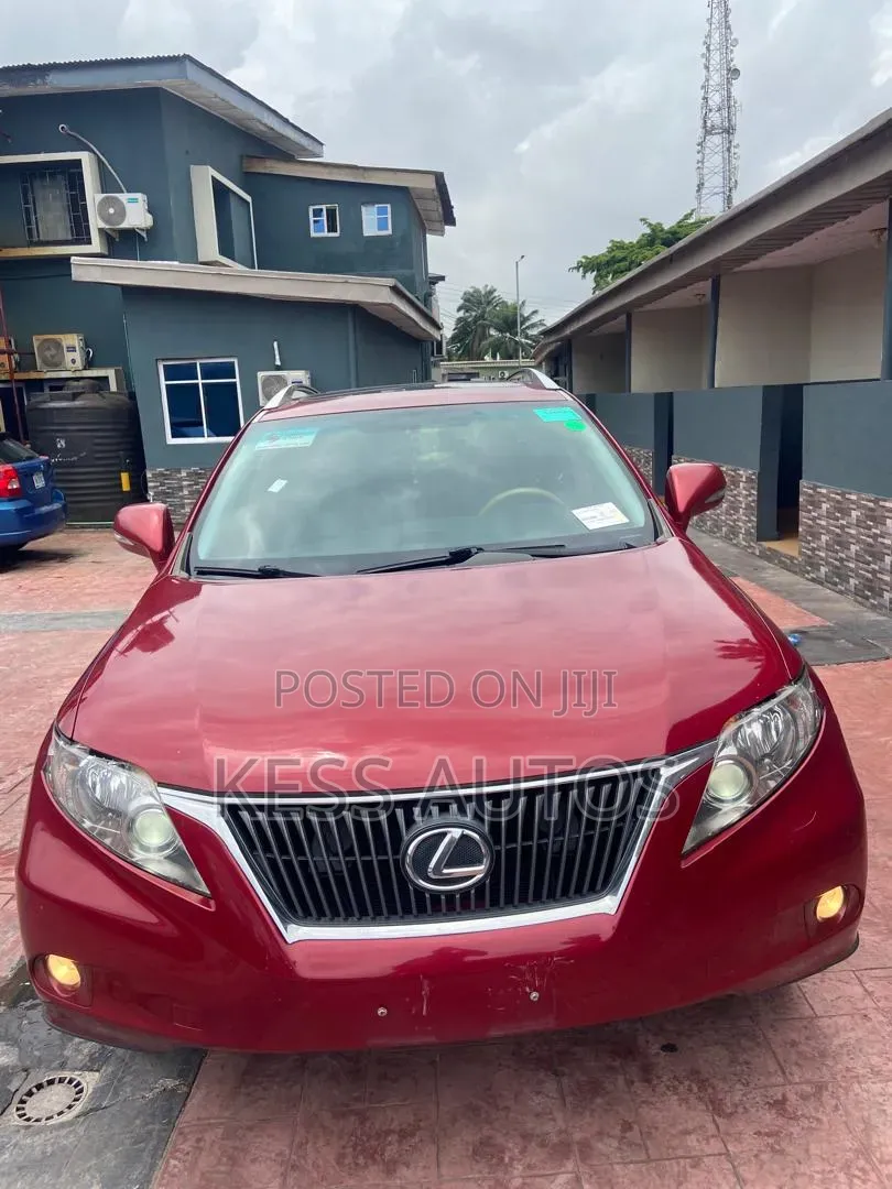 Lexus RX 2010 Red
