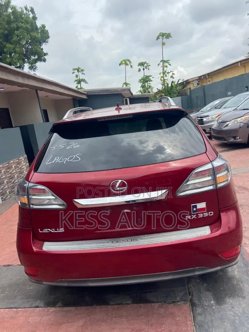 Lexus RX 2010 Red