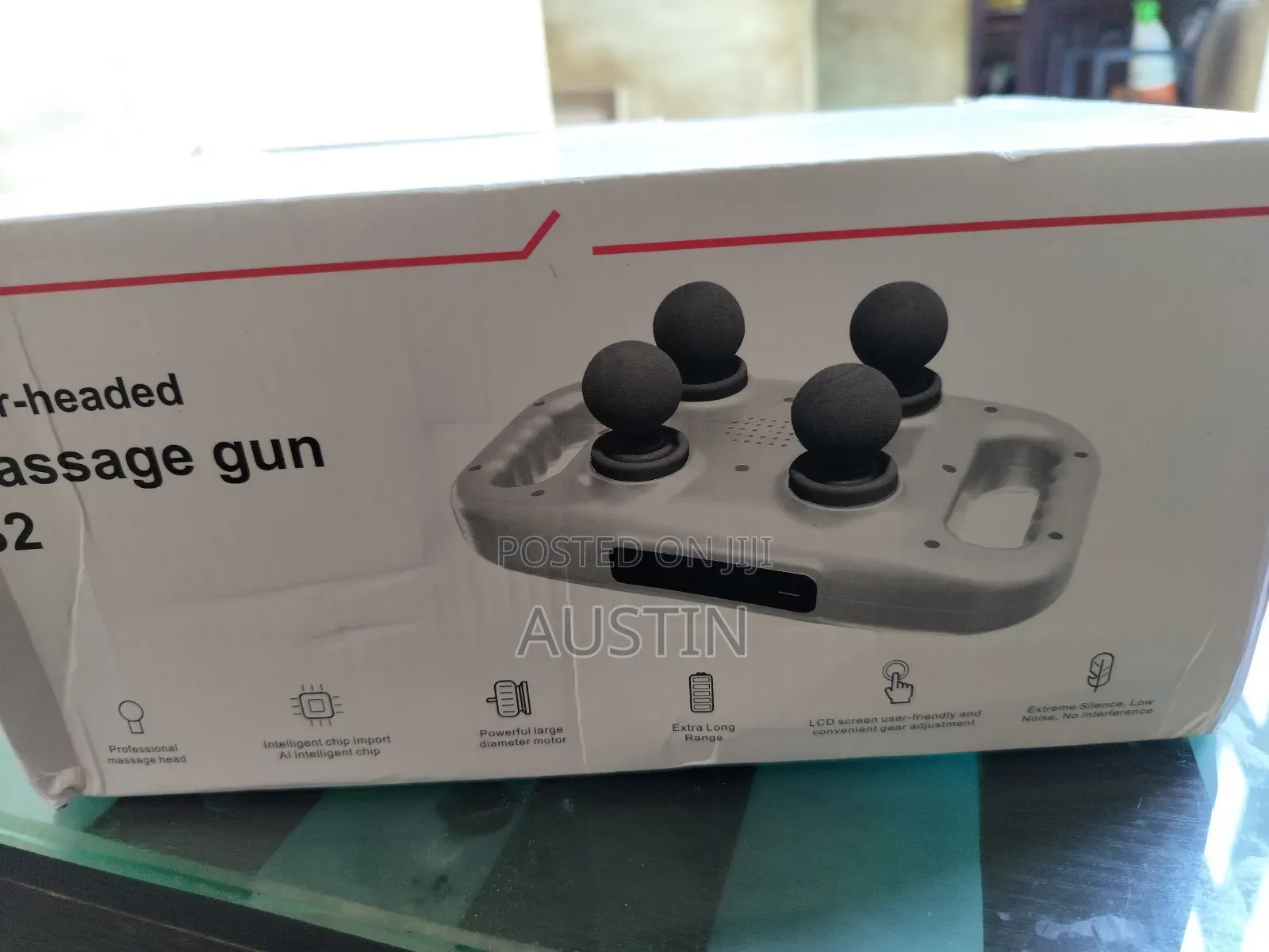 Six Head Massager Gun S2