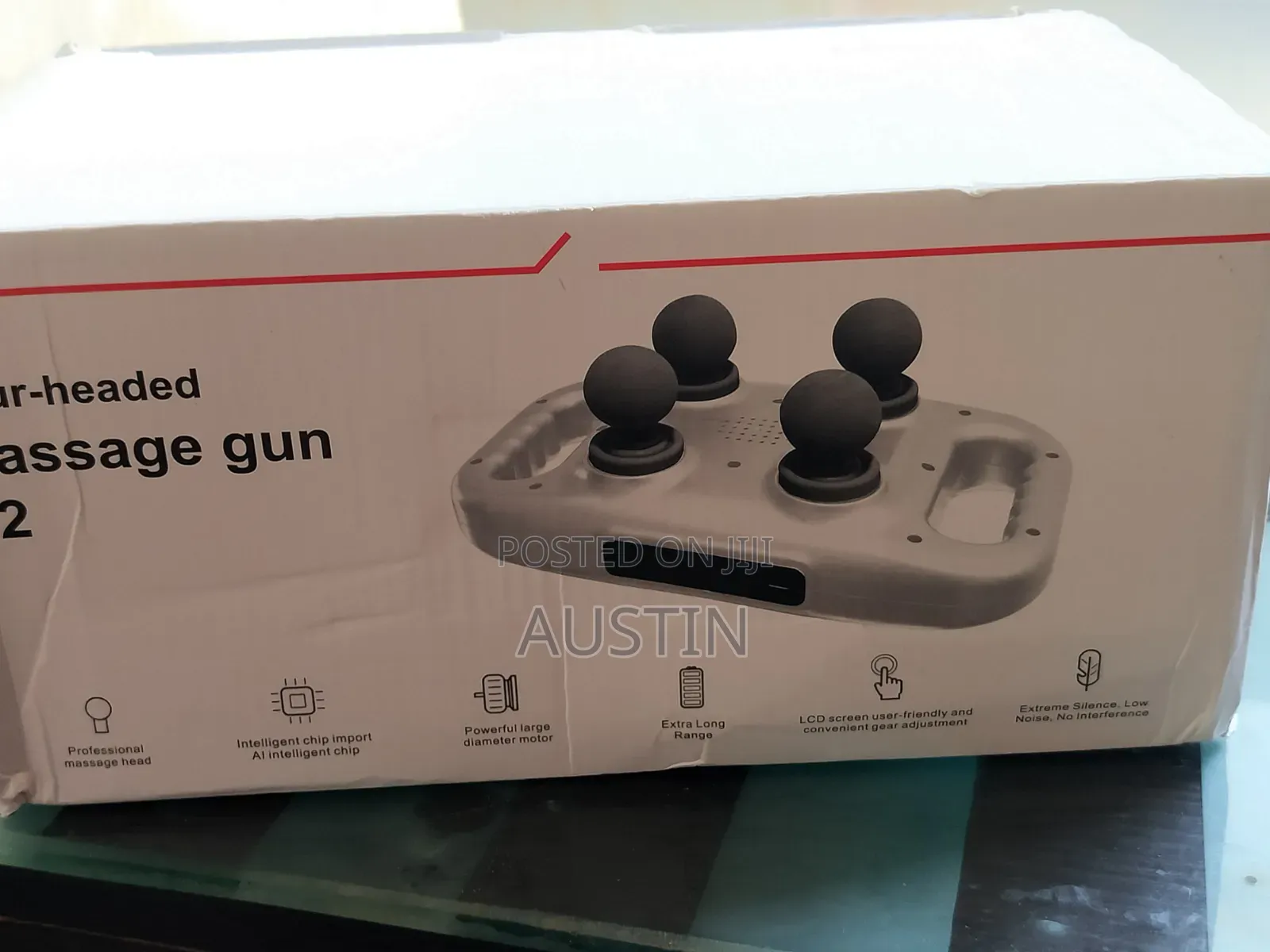 Six Head Massager Gun S2