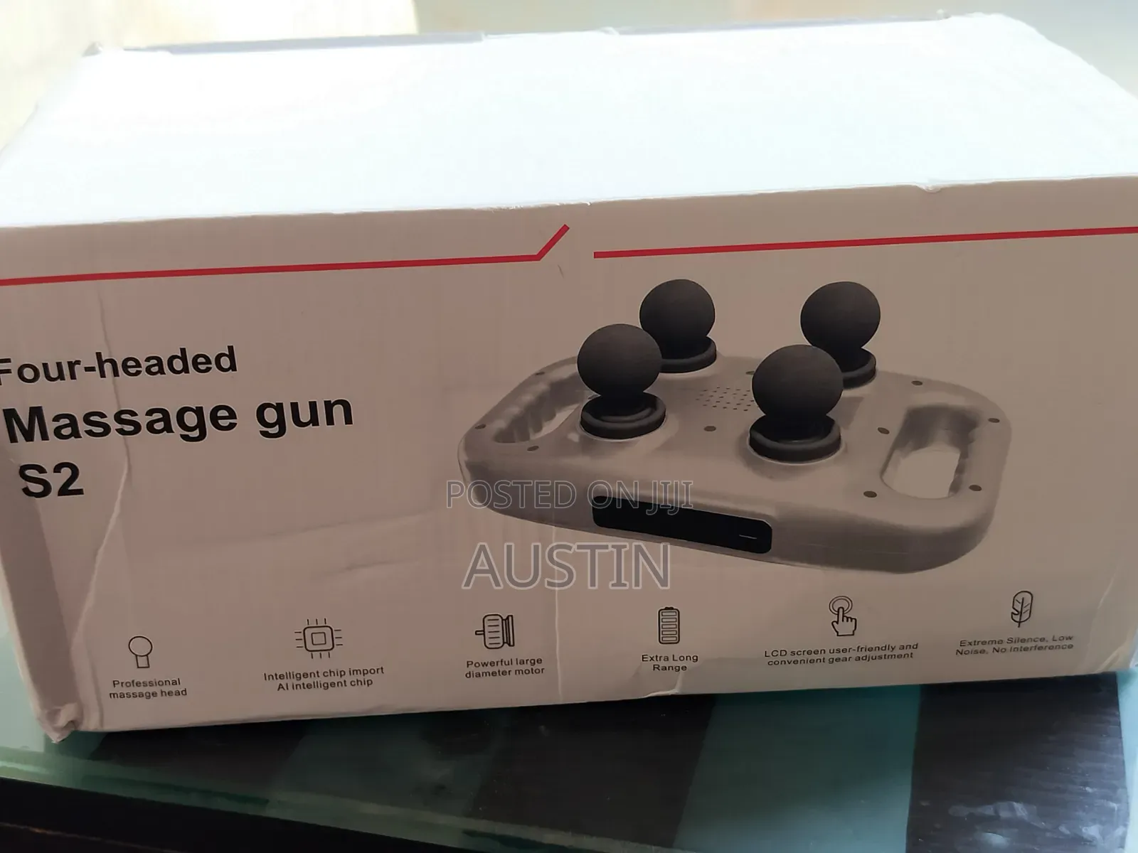 Six Head Massager Gun S2