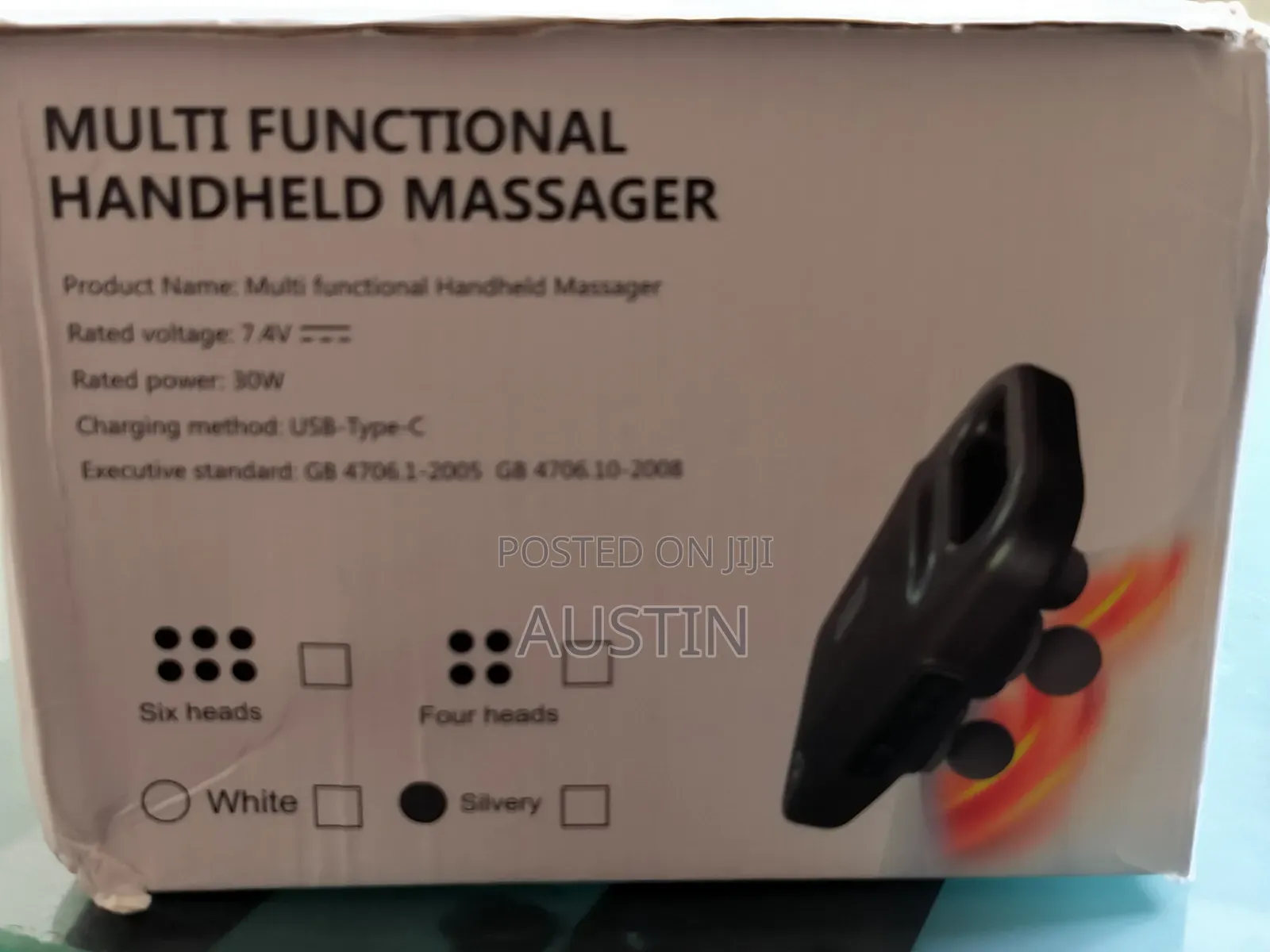 Six Head Massager Gun S2