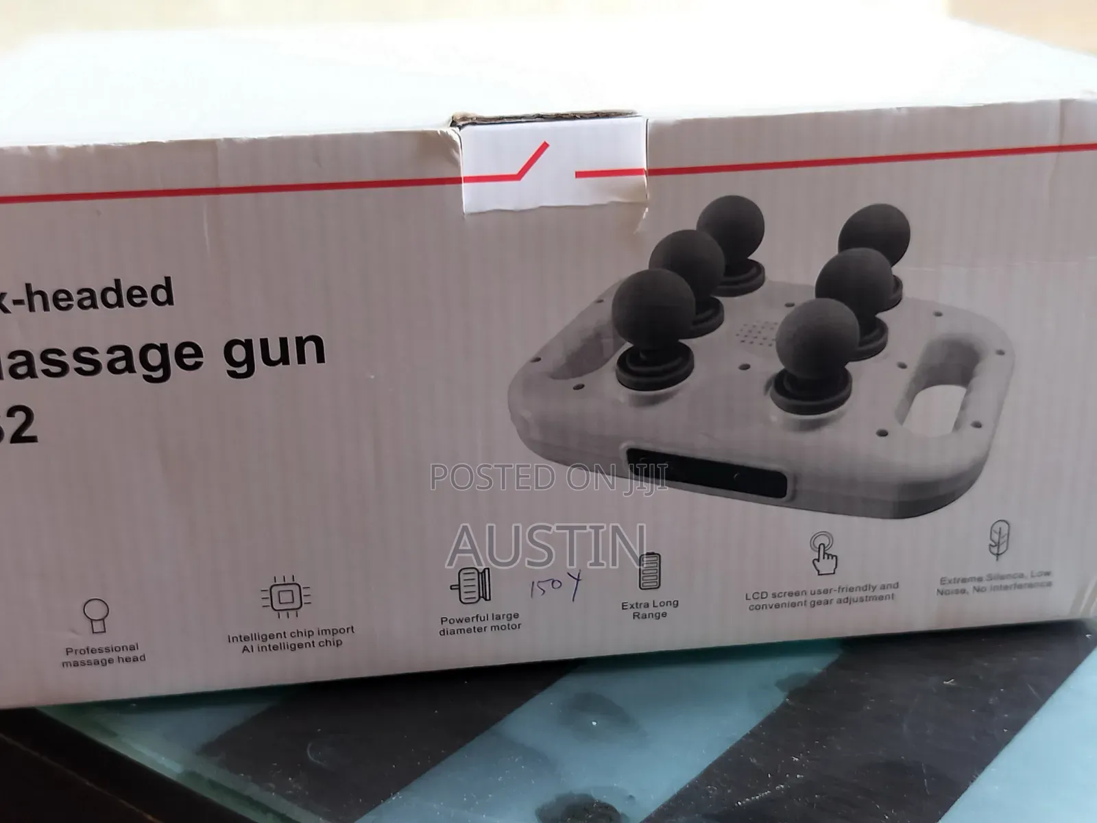 Six Head Massager Gun S2