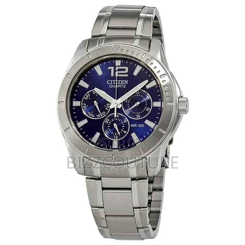 ORIGINAL Citizen Chronograph Black DialWatch 100% Authentic Guaranteed
