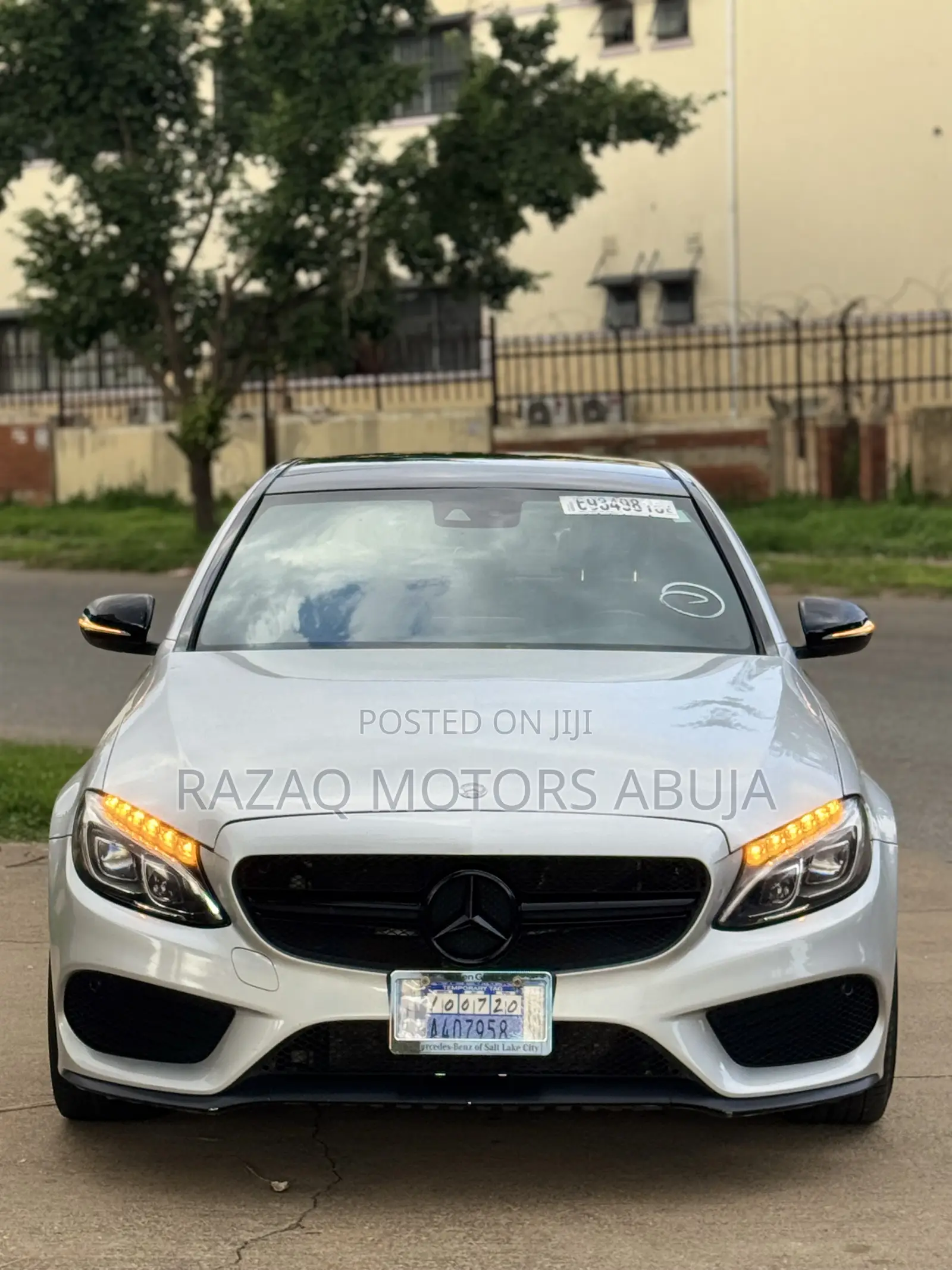 Mercedes-Benz C400 4Matic AWD Sedan (3.0L V6 7A) 2015 Silver