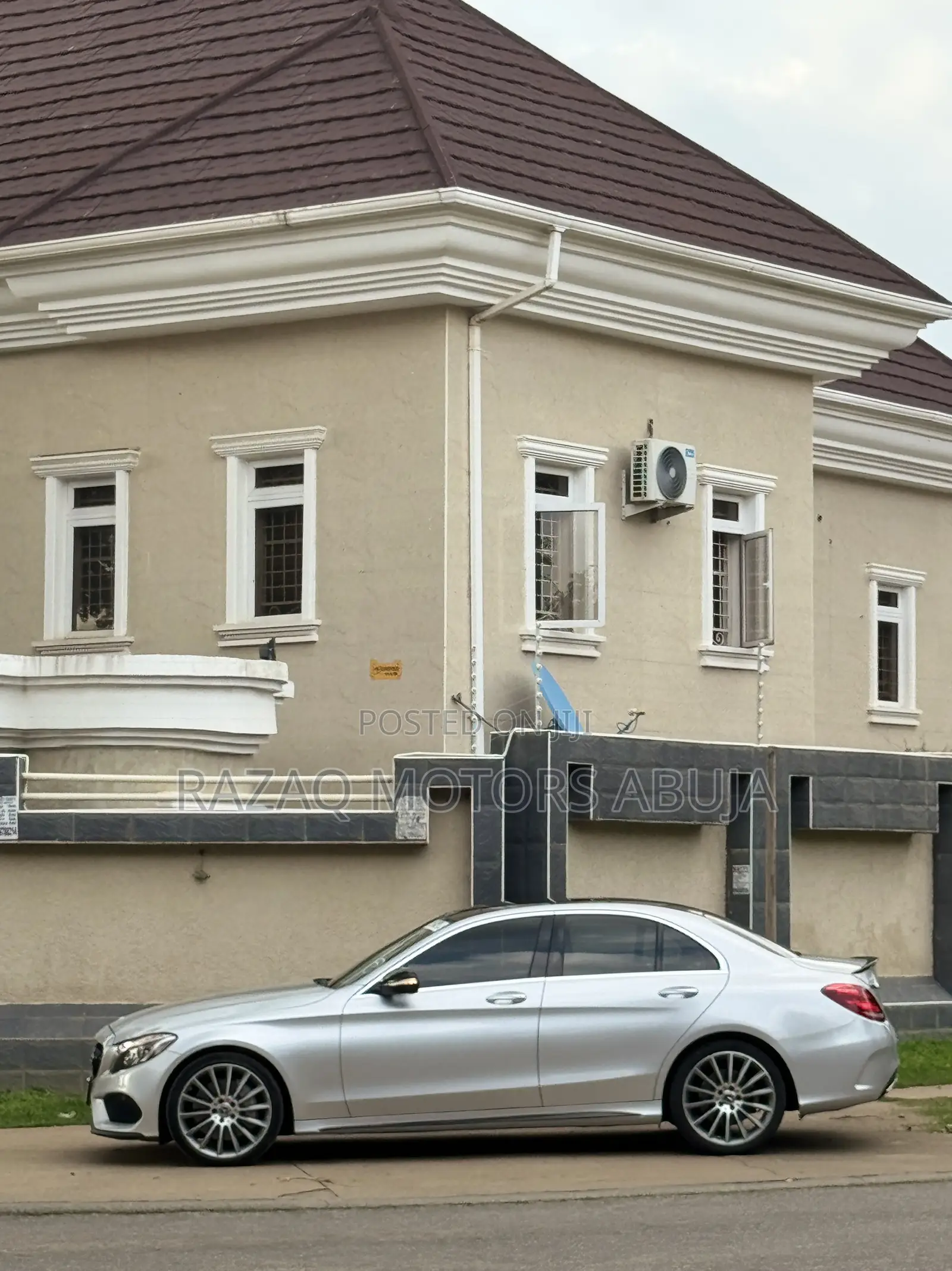 Mercedes-Benz C400 4Matic AWD Sedan (3.0L V6 7A) 2015 Silver