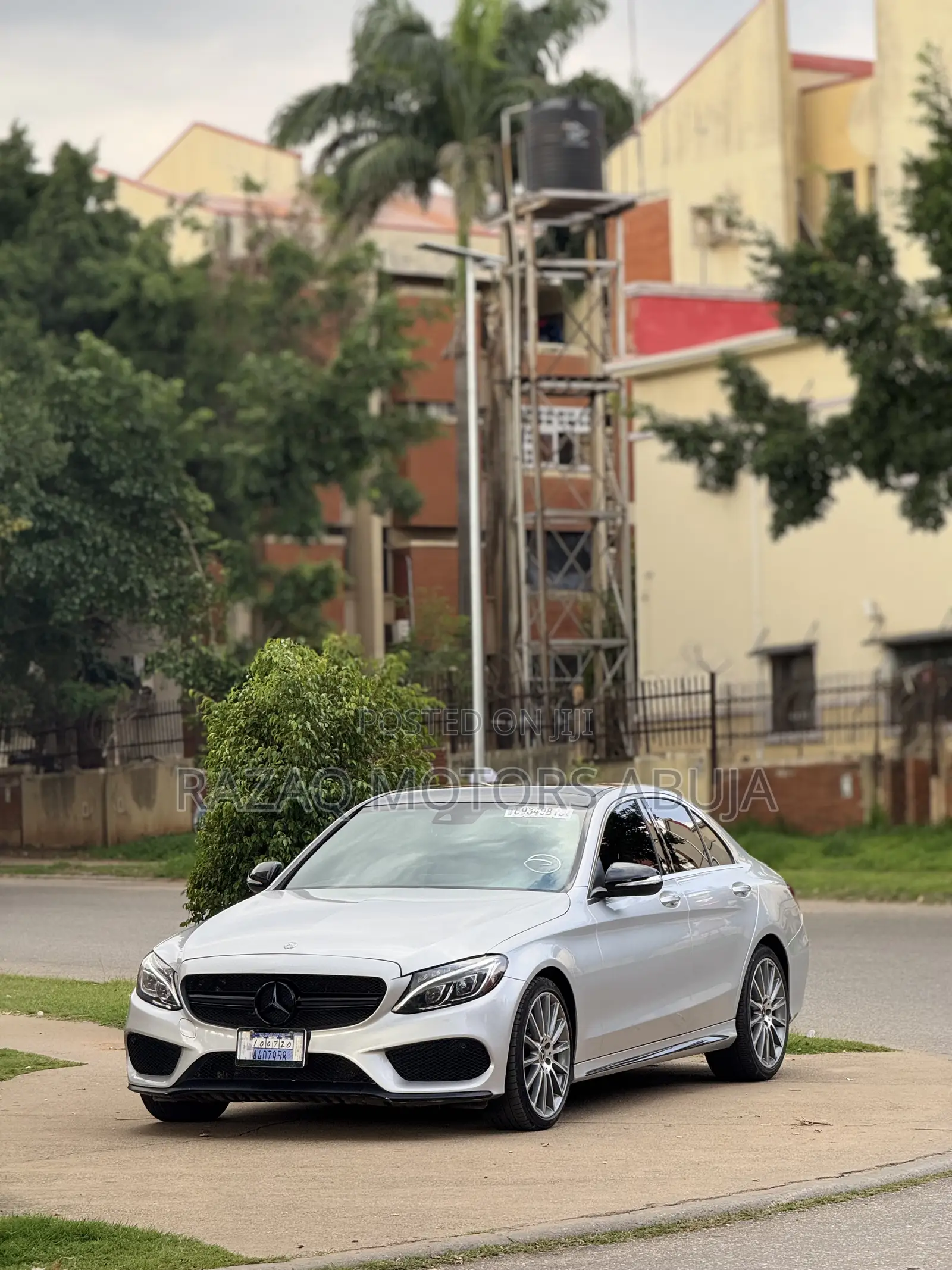 Mercedes-Benz C400 4Matic AWD Sedan (3.0L V6 7A) 2015 Silver