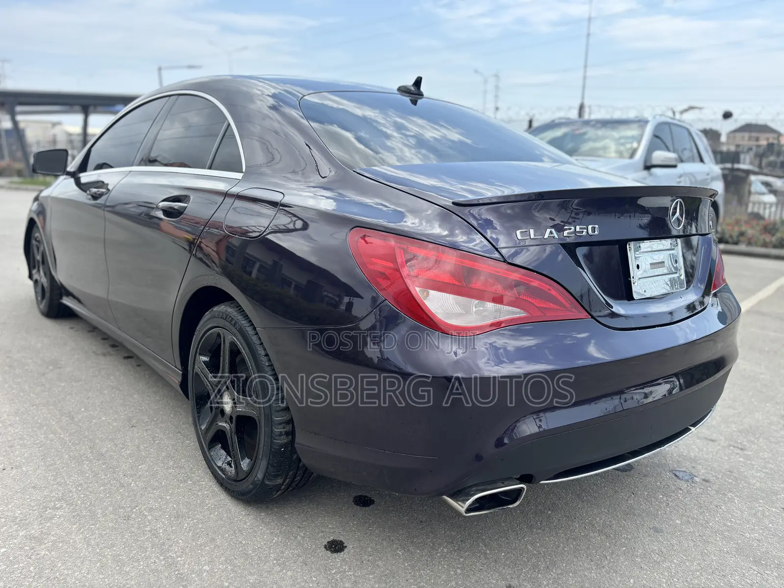 Mercedes-Benz CLA-Class 2014 Purple