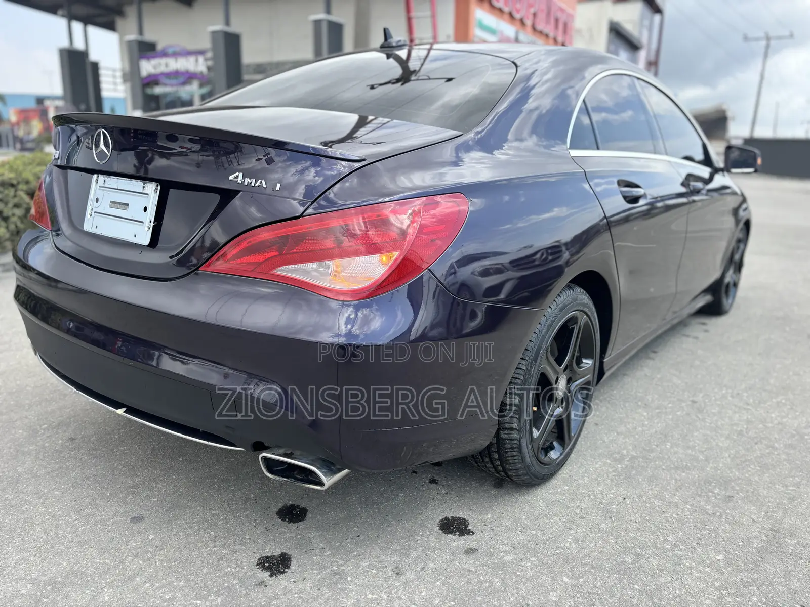 Mercedes-Benz CLA-Class 2014 Purple