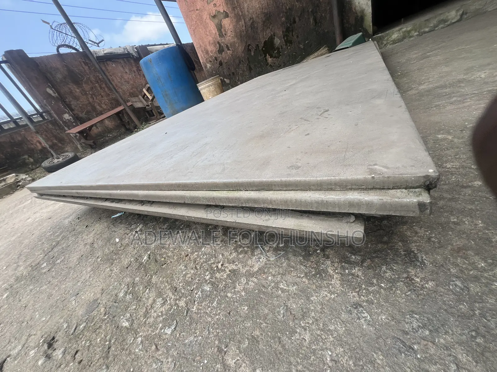 16mm Stainless Plate