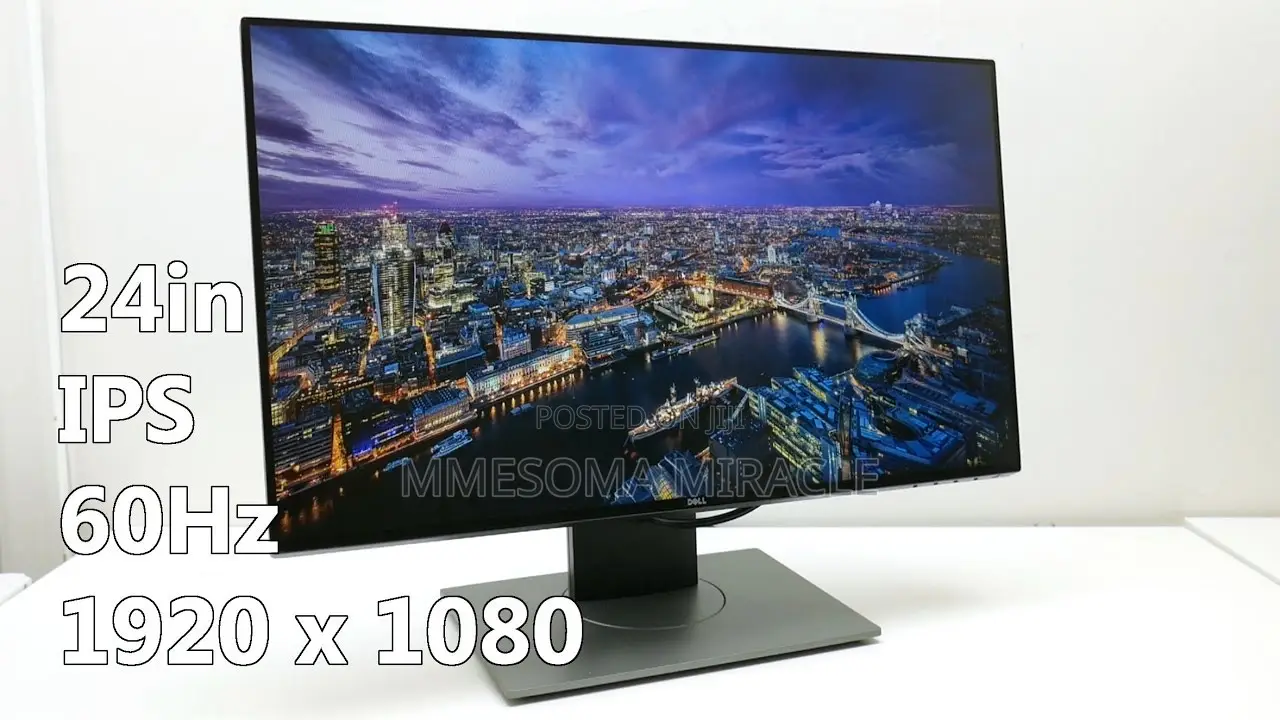 Dell Ultrasharp 24 Inch Infinity Edge Monitor