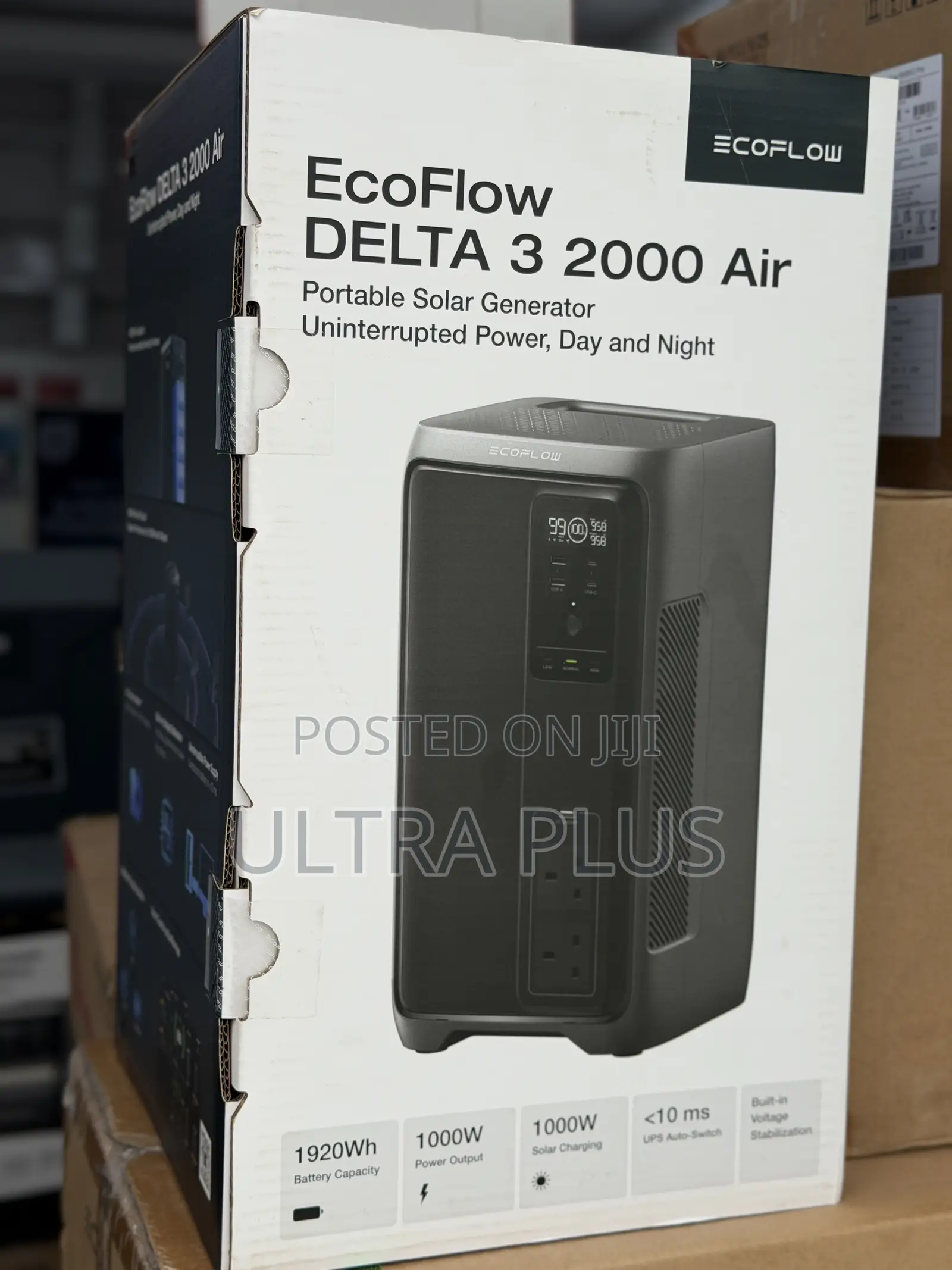 EcoFlow DELTA 3 Air 2000 1920Wh Power Station (1000W)