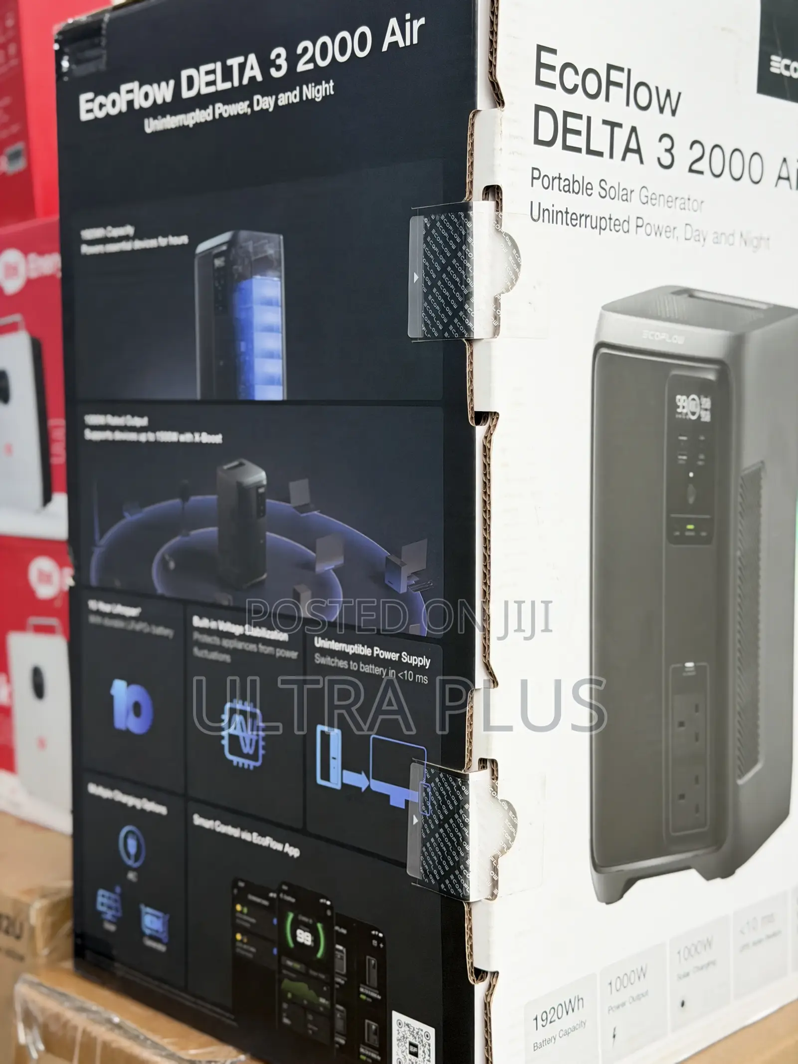 EcoFlow DELTA 3 Air 2000 1920Wh Power Station (1000W)