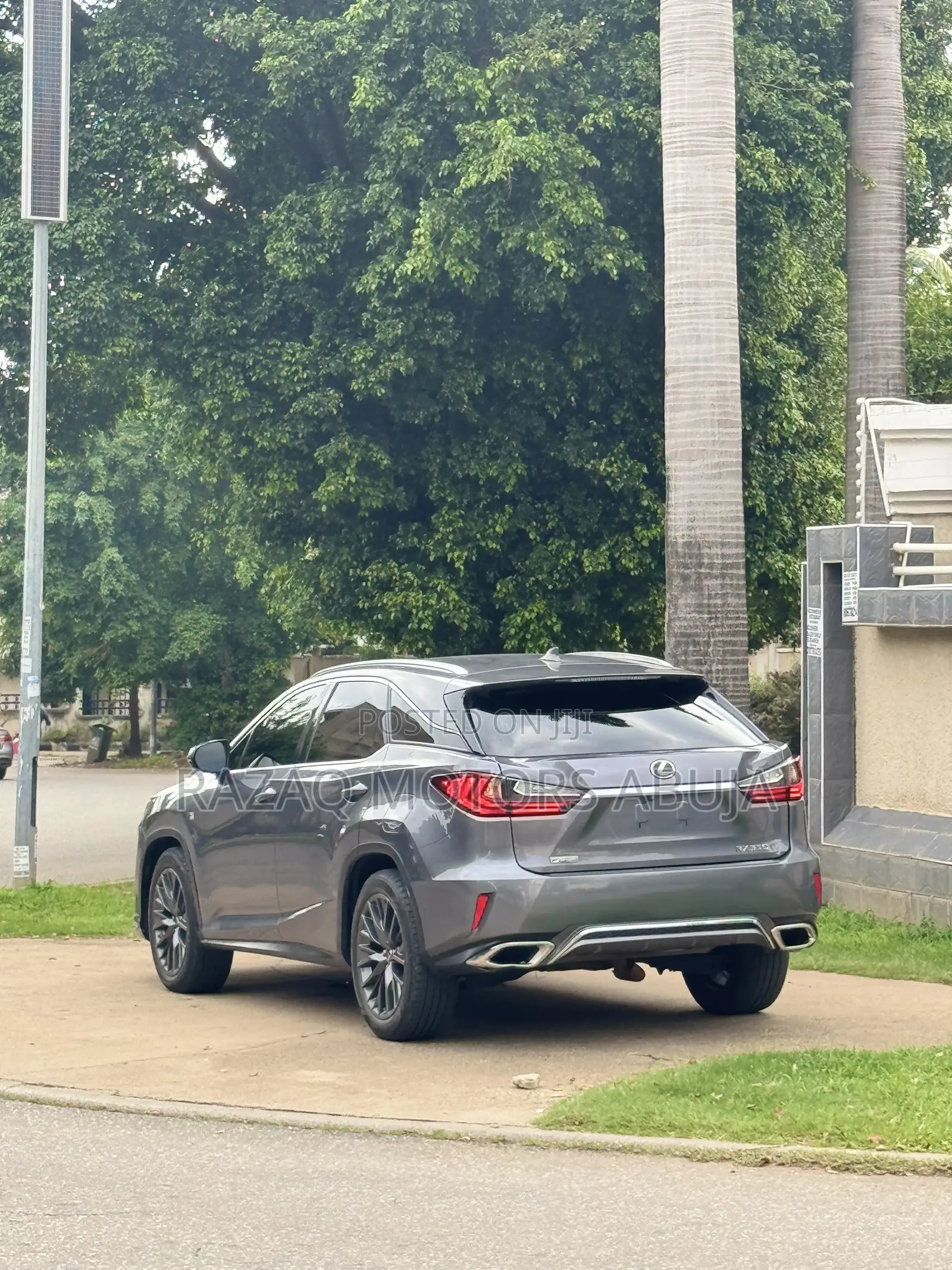 Lexus RX 350 F Sport AWD 2017 Gray