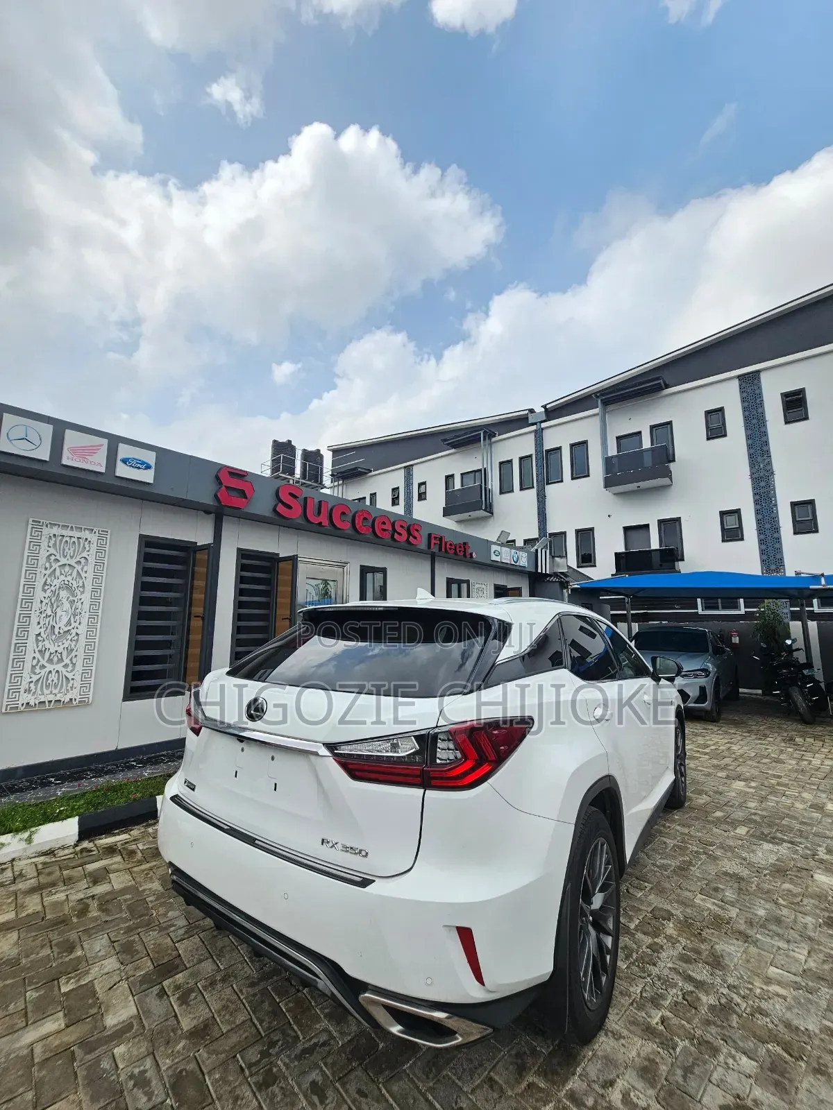 Lexus RX 350 F Sport AWD 2017 White