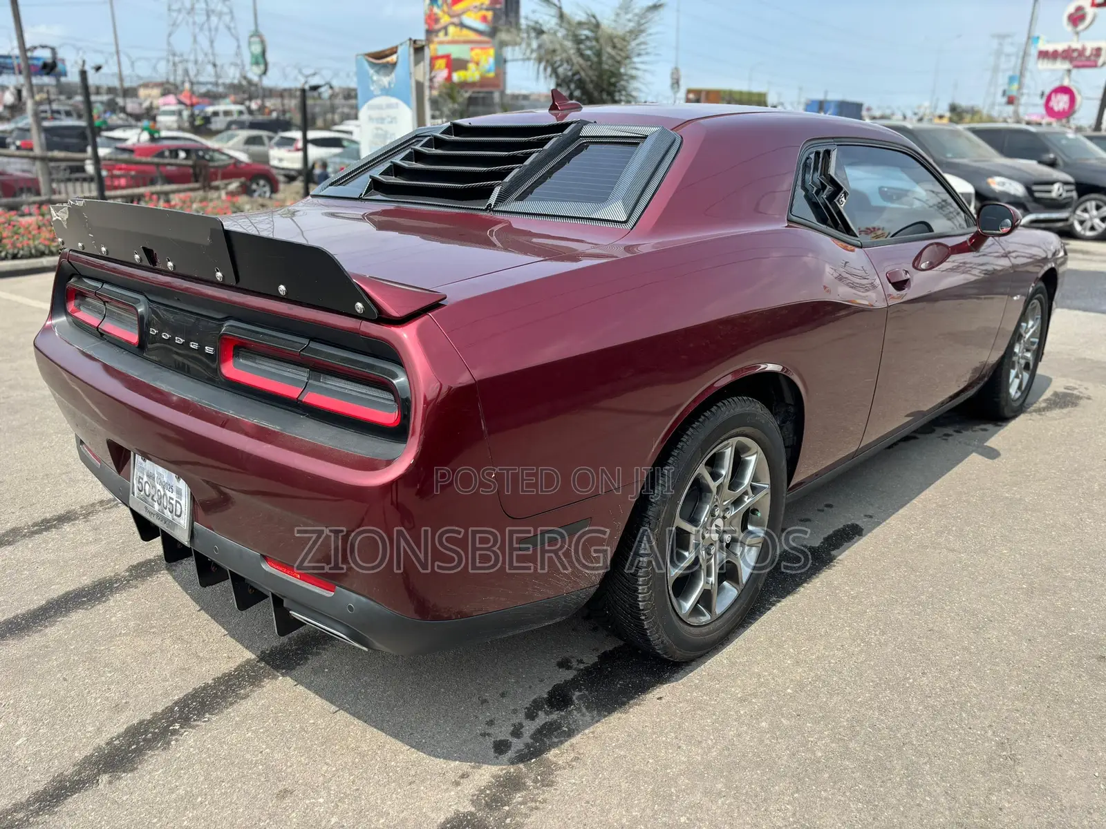 Dodge Challenger GT AWD 2017 Burgundy