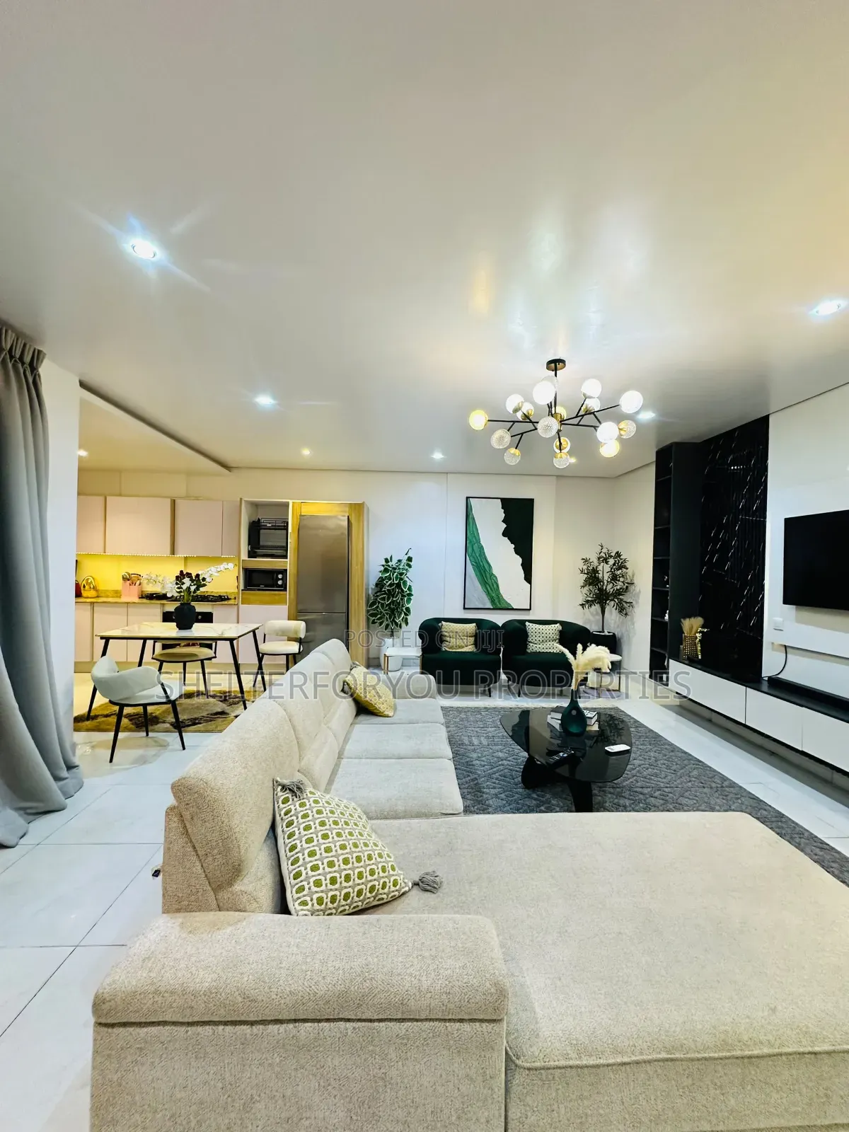 Furnished 2bdrm Maisonette in Lekki Phase 1 for rent