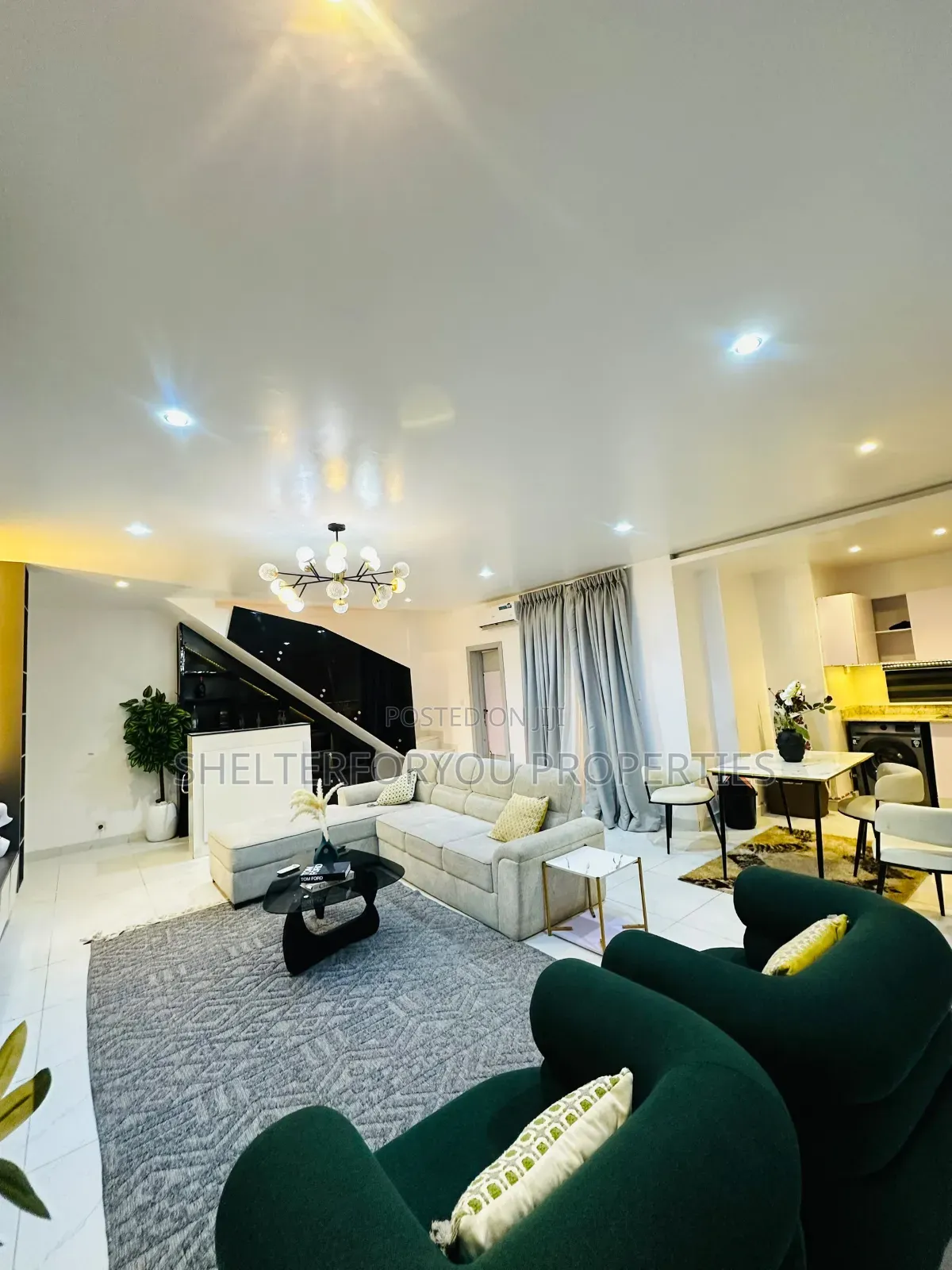 Furnished 2bdrm Maisonette in Lekki Phase 1 for rent