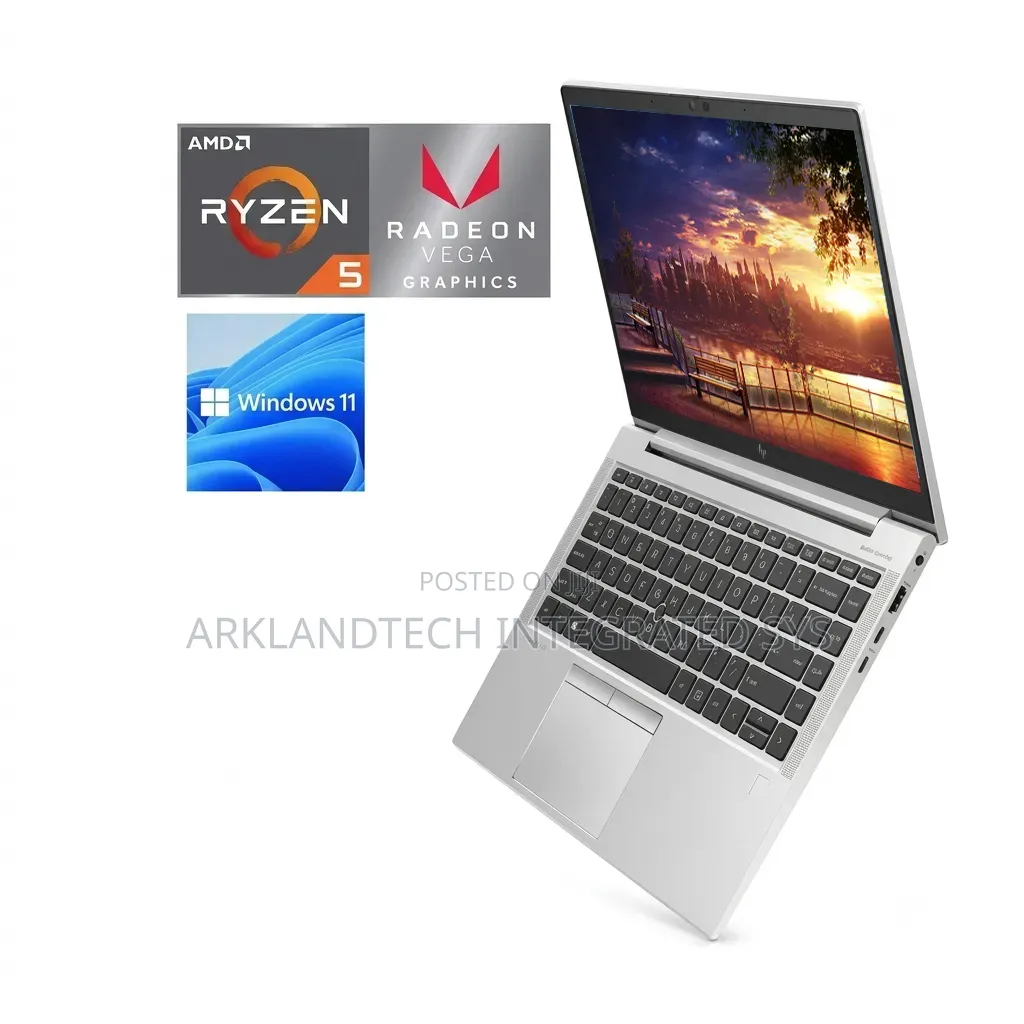 New Laptop HP EliteBook 640 G11 16GB AMD Ryzen 5 SSD 512GB