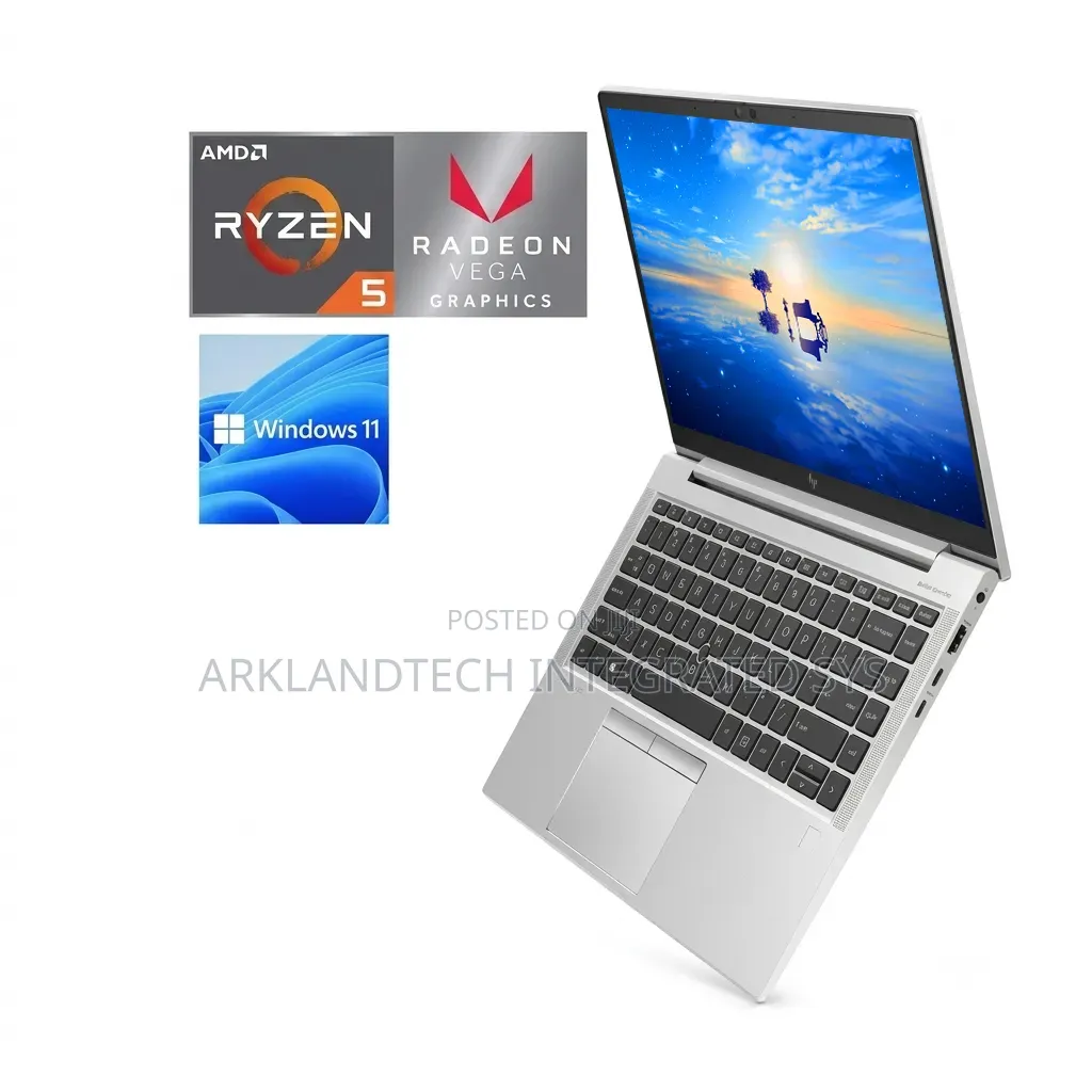 New Laptop HP EliteBook 640 G10 16GB AMD Ryzen 5 SSD 256GB