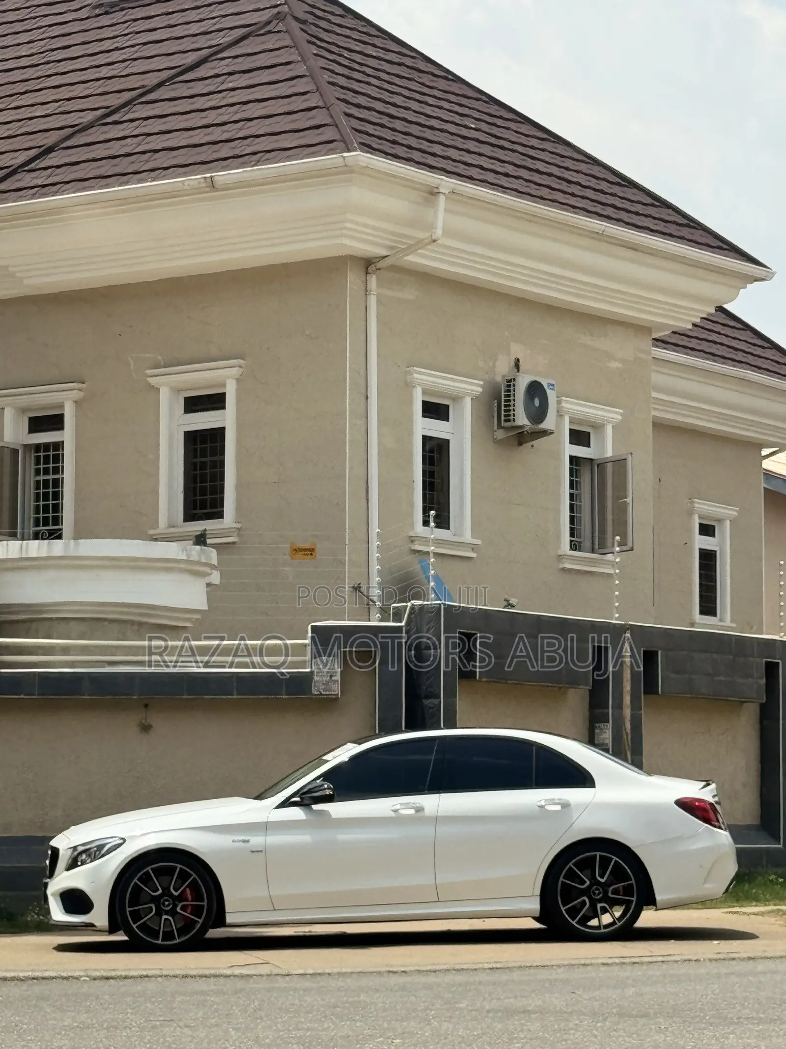 Mercedes-Benz C43 4Matic Sedan AWD (3.0L V6 9AM) 2017 White