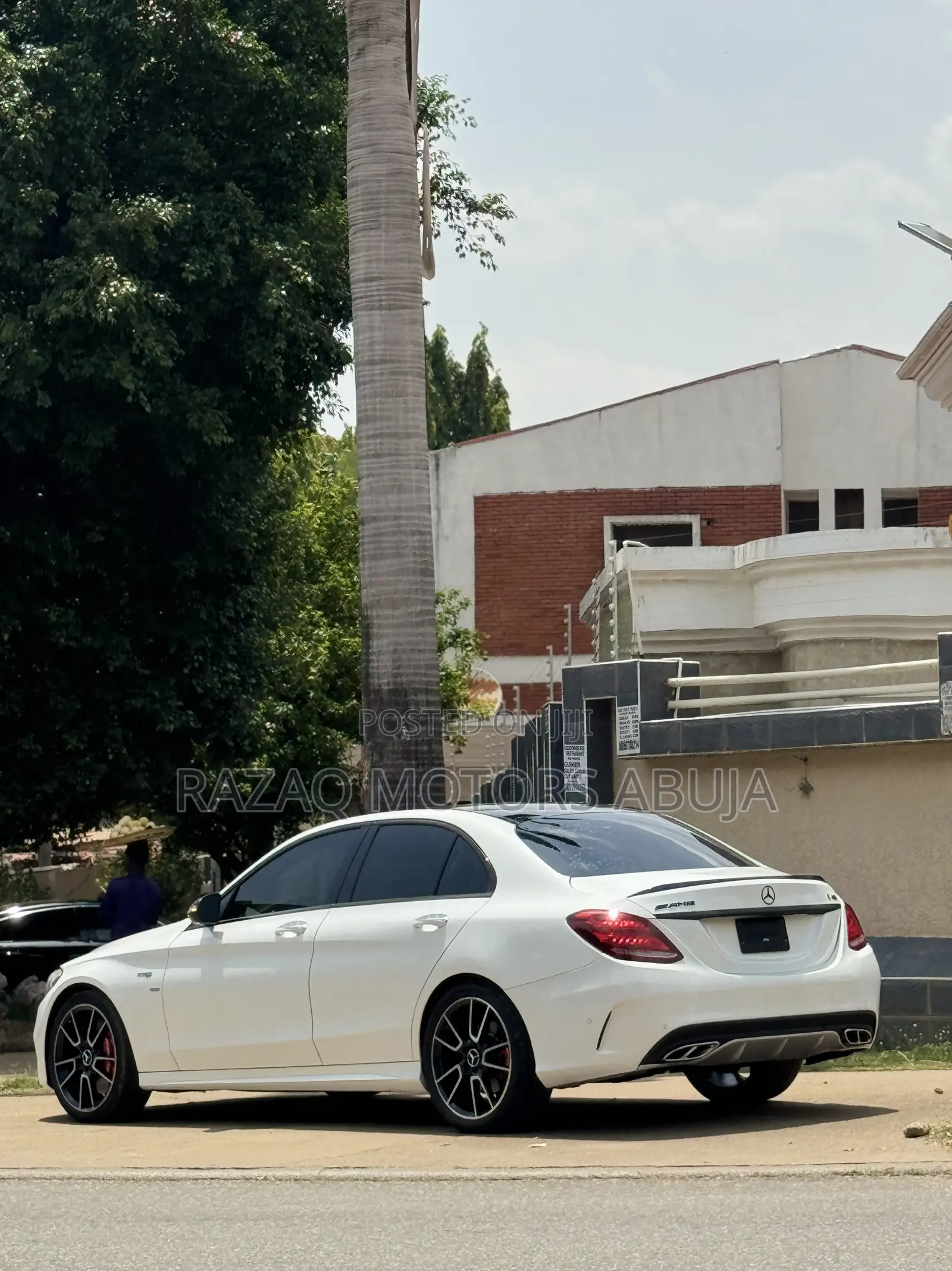 Mercedes-Benz C43 4Matic Sedan AWD (3.0L V6 9AM) 2017 White